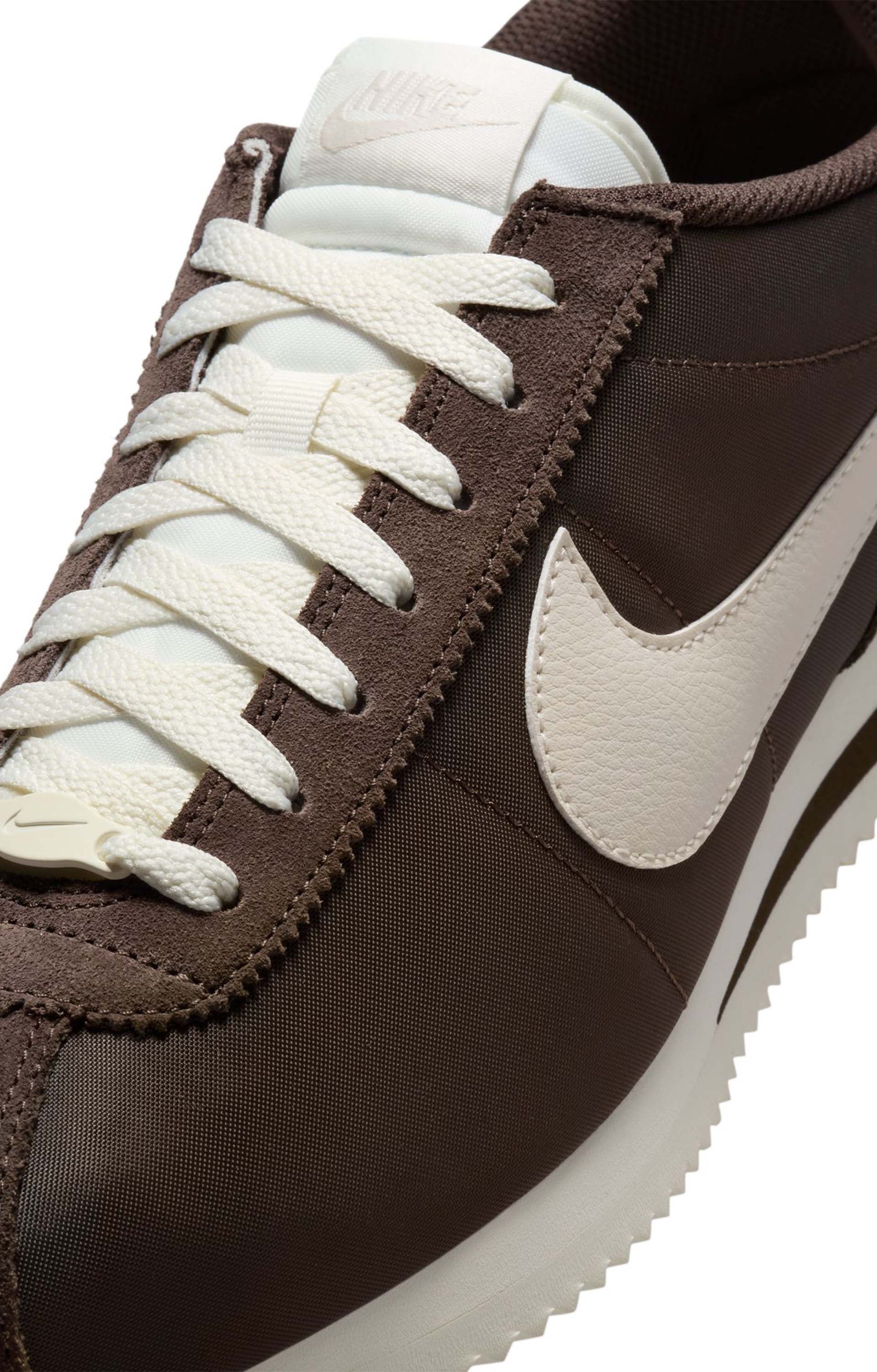 Nike Cortez Textile Shoes, Baroque Brown/Sail/Light Orewood Brown