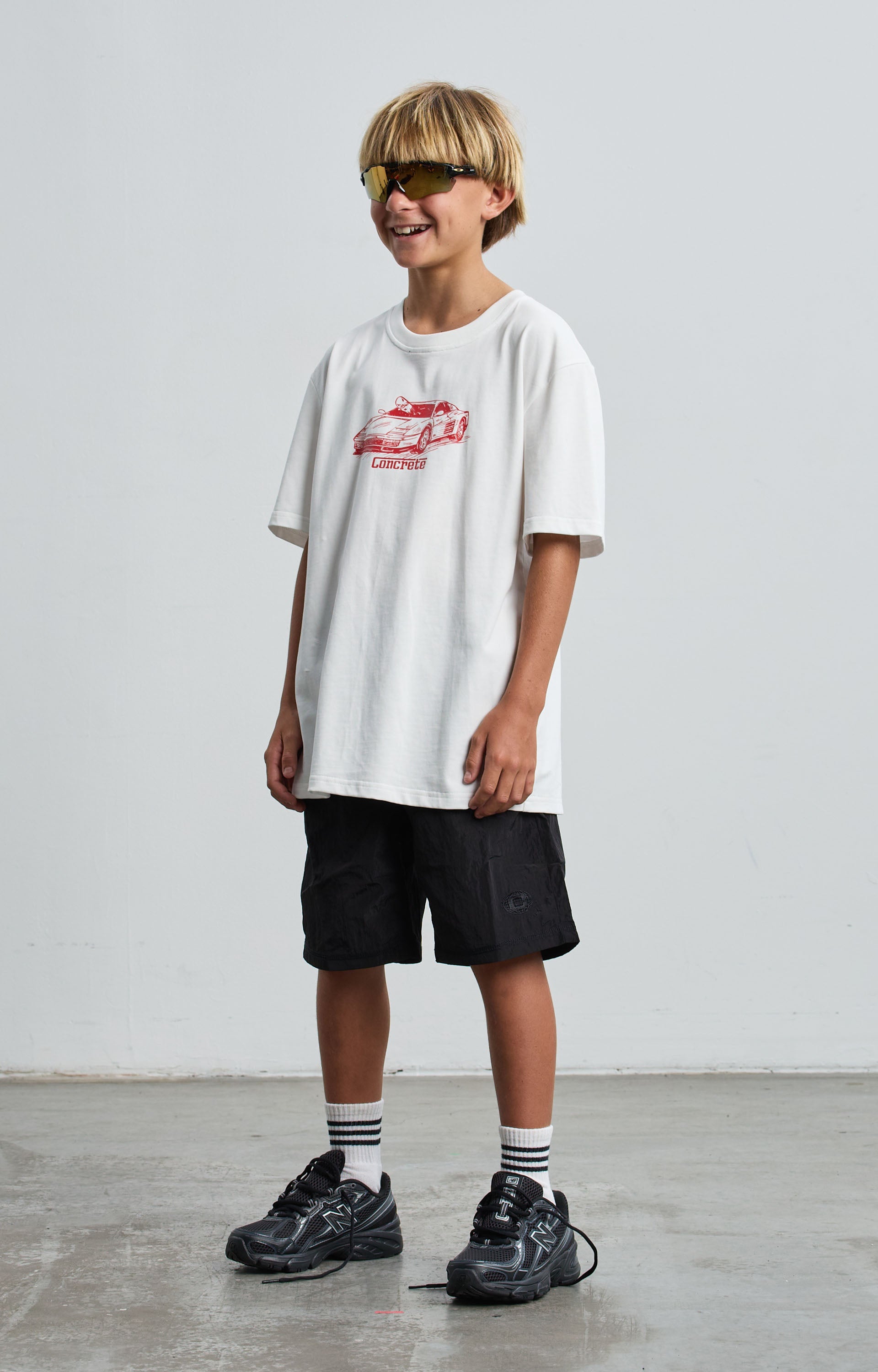 Concrete Youth Cavallino T-Shirt, White