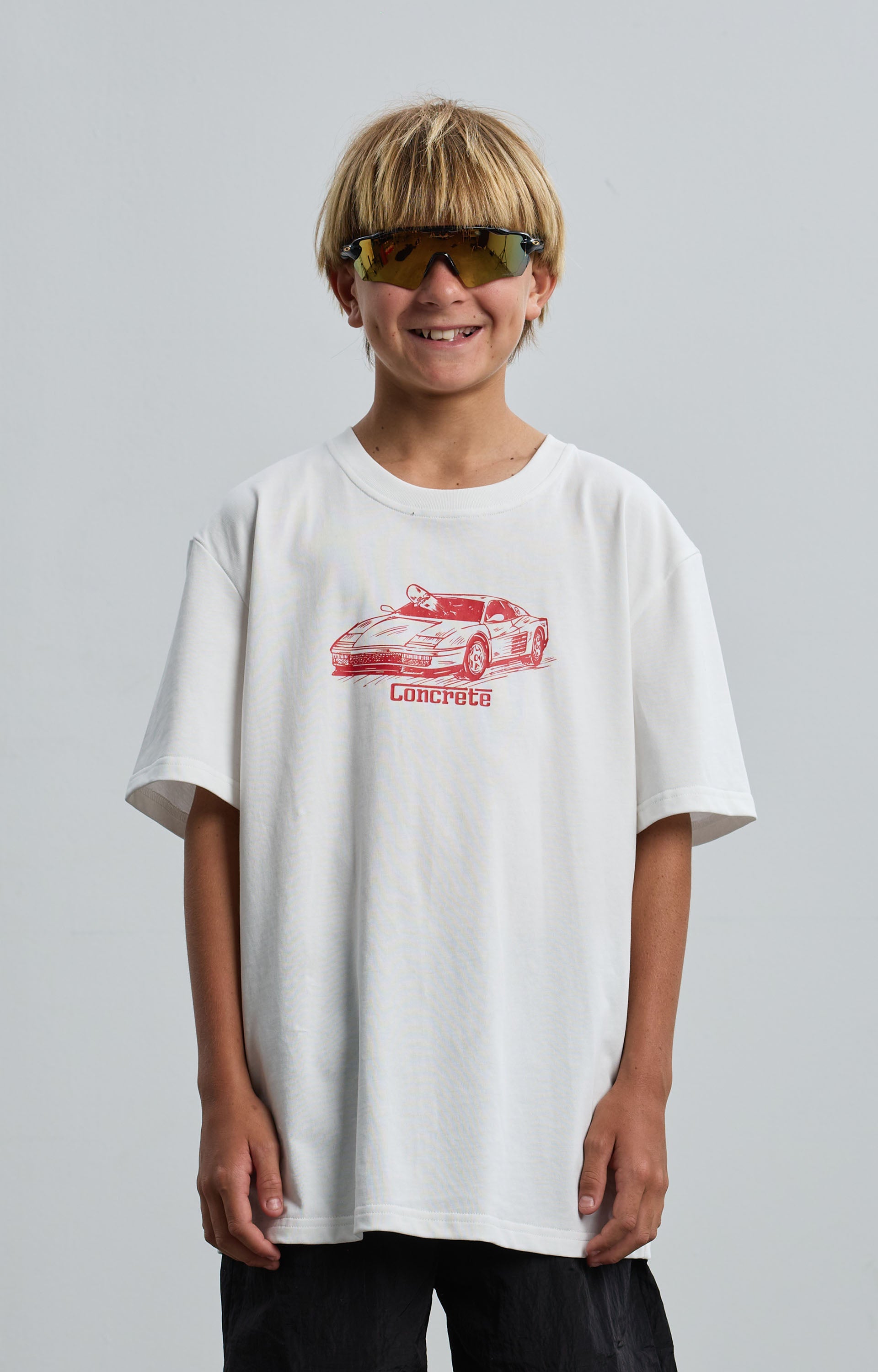Concrete Youth Cavallino T-Shirt, White