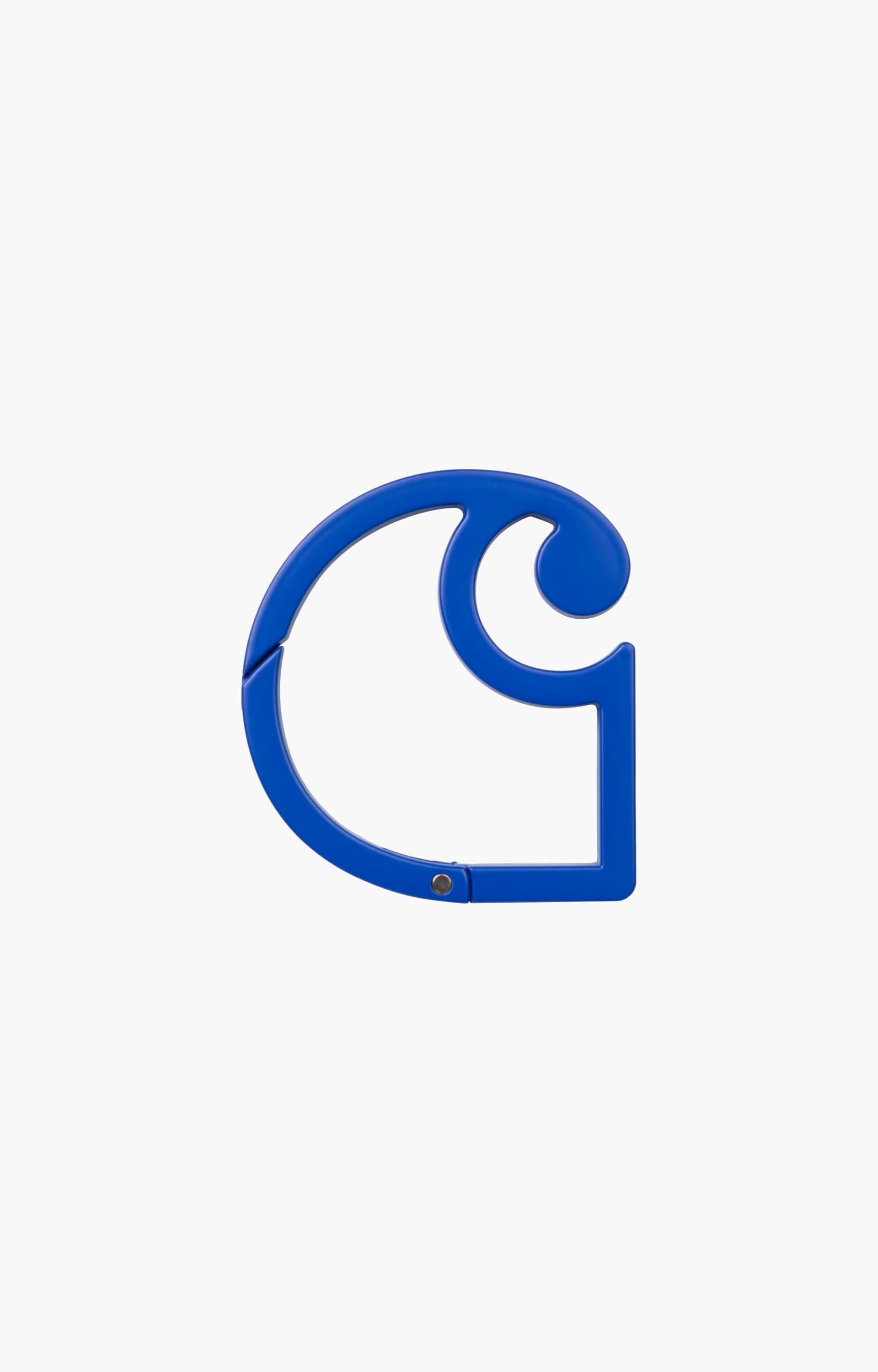 Carhartt WIP C-Logo Carabiner, Blue