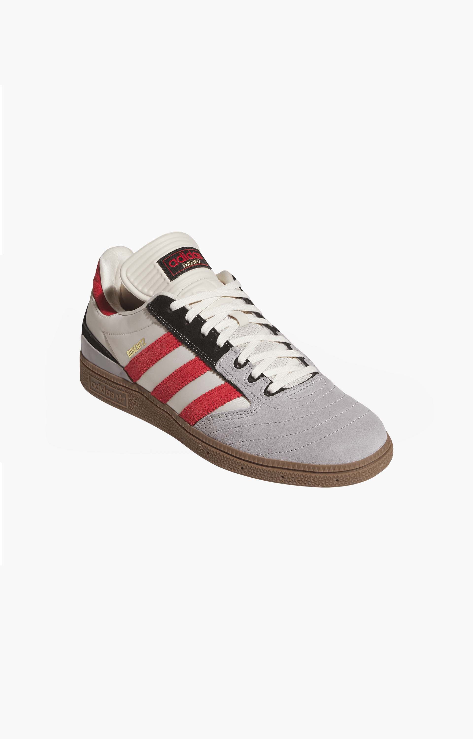 Adidas Busenitz Shoes, Bliss/Better Scarlet/Gum