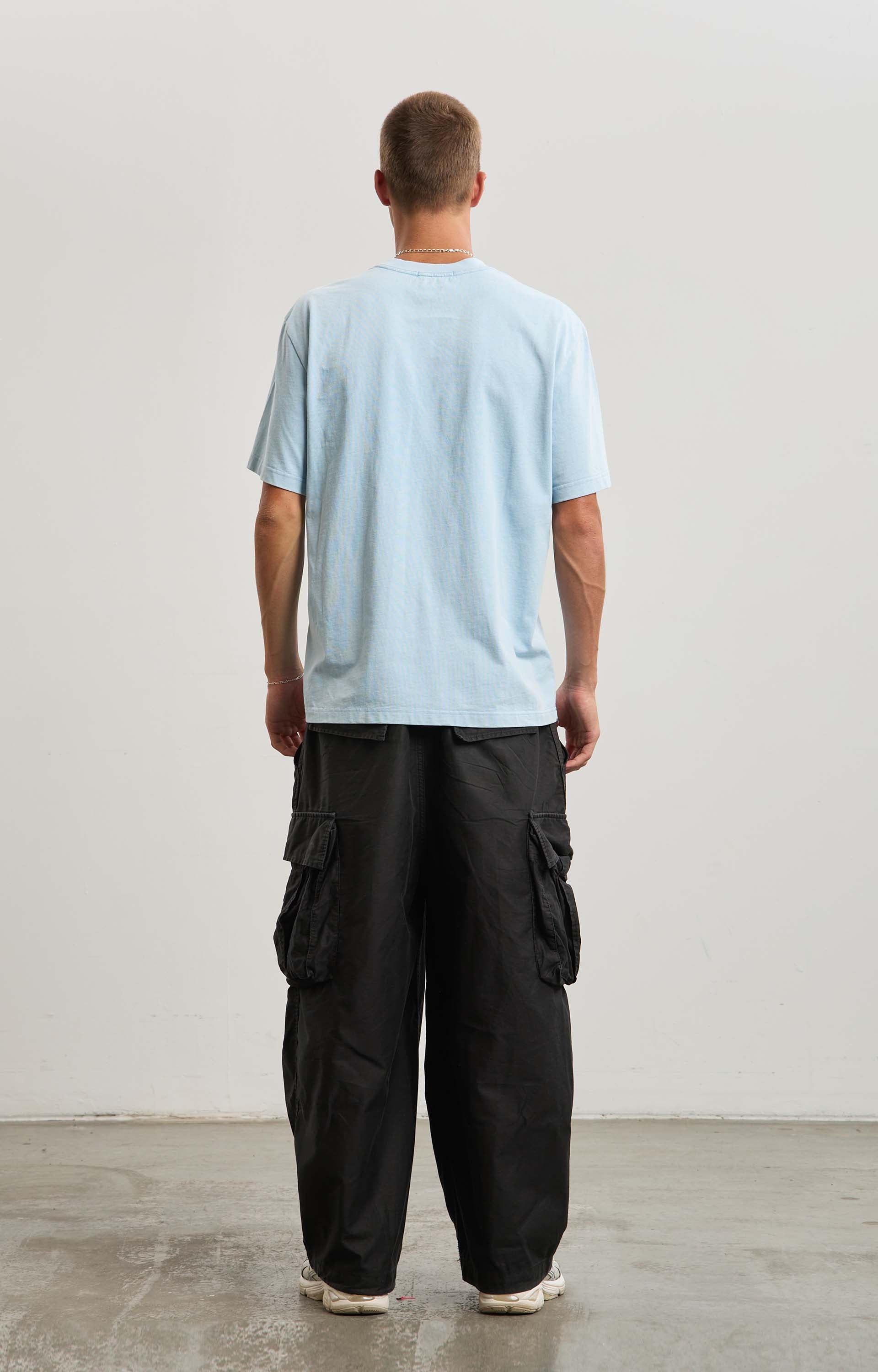 Concrete Pigment Wash T-Shirt, Sky