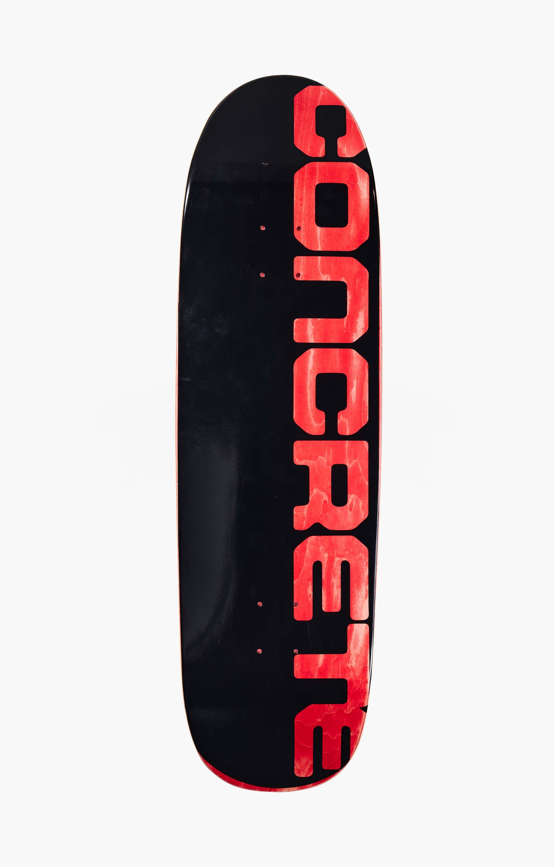 Concrete Foundation Shape 2 Skateboard Deck, Black