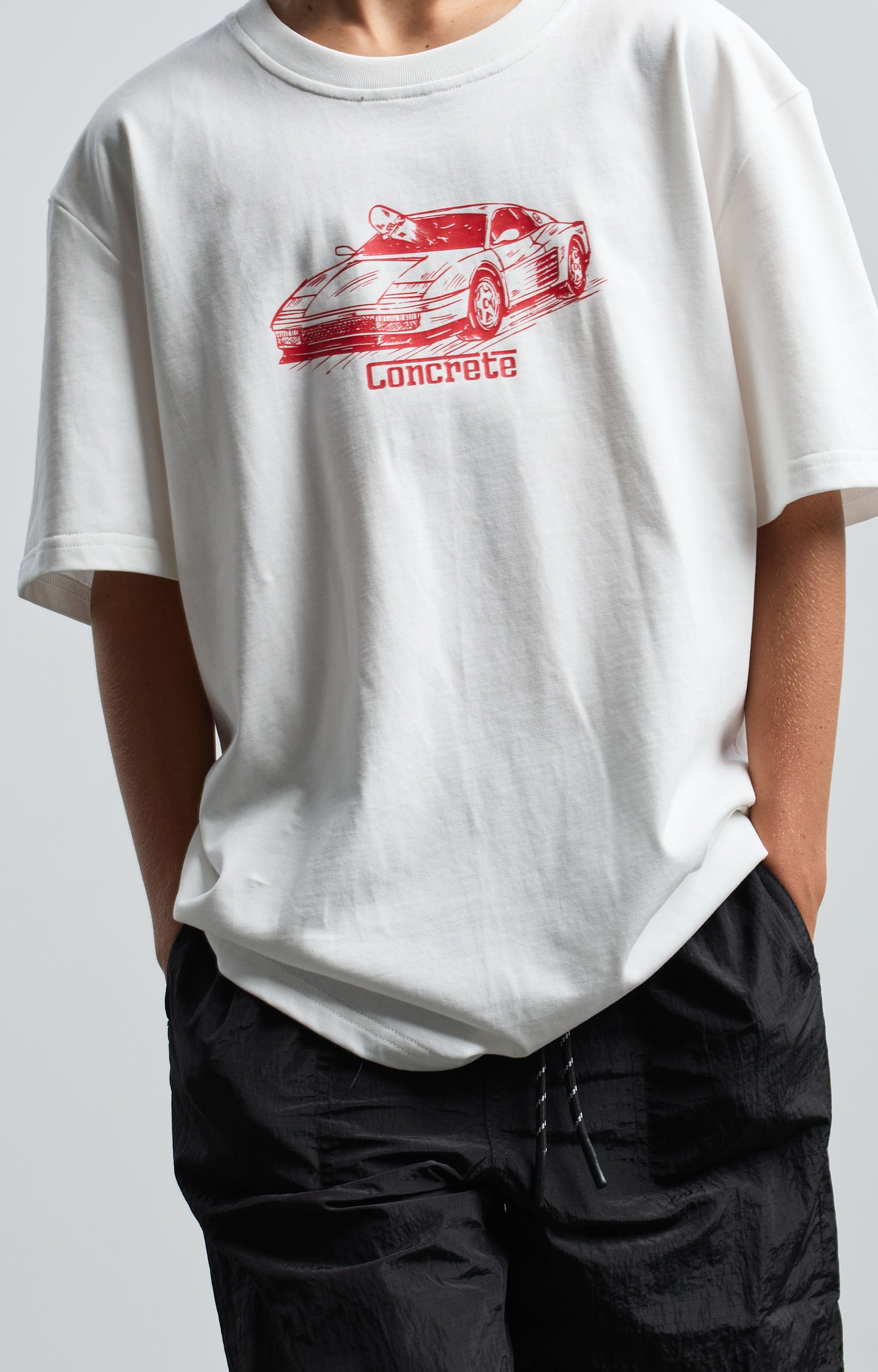 Concrete Youth Cavallino T-Shirt, White