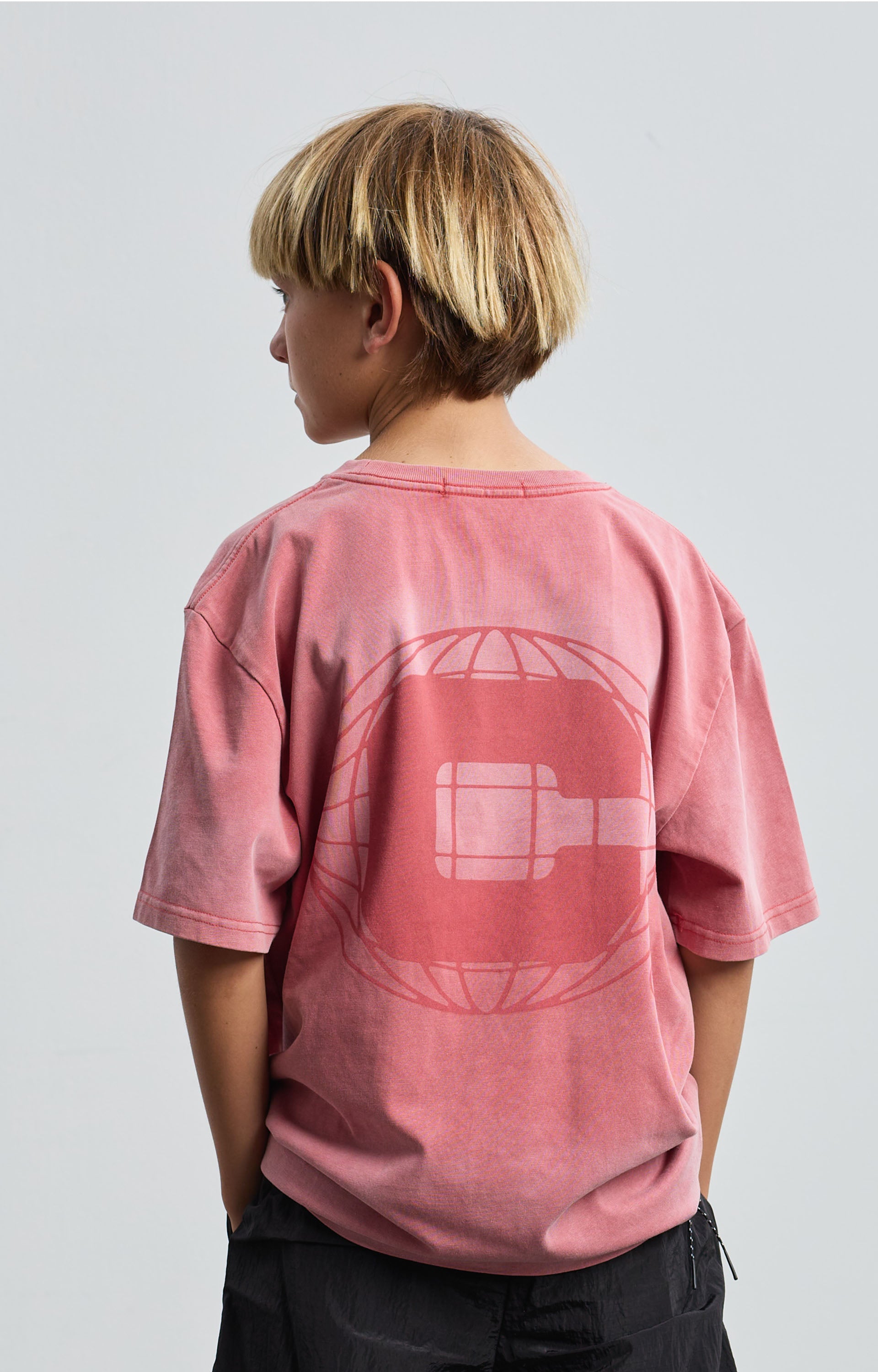 Concrete Youth Sunfade International T-Shirt, Rosso
