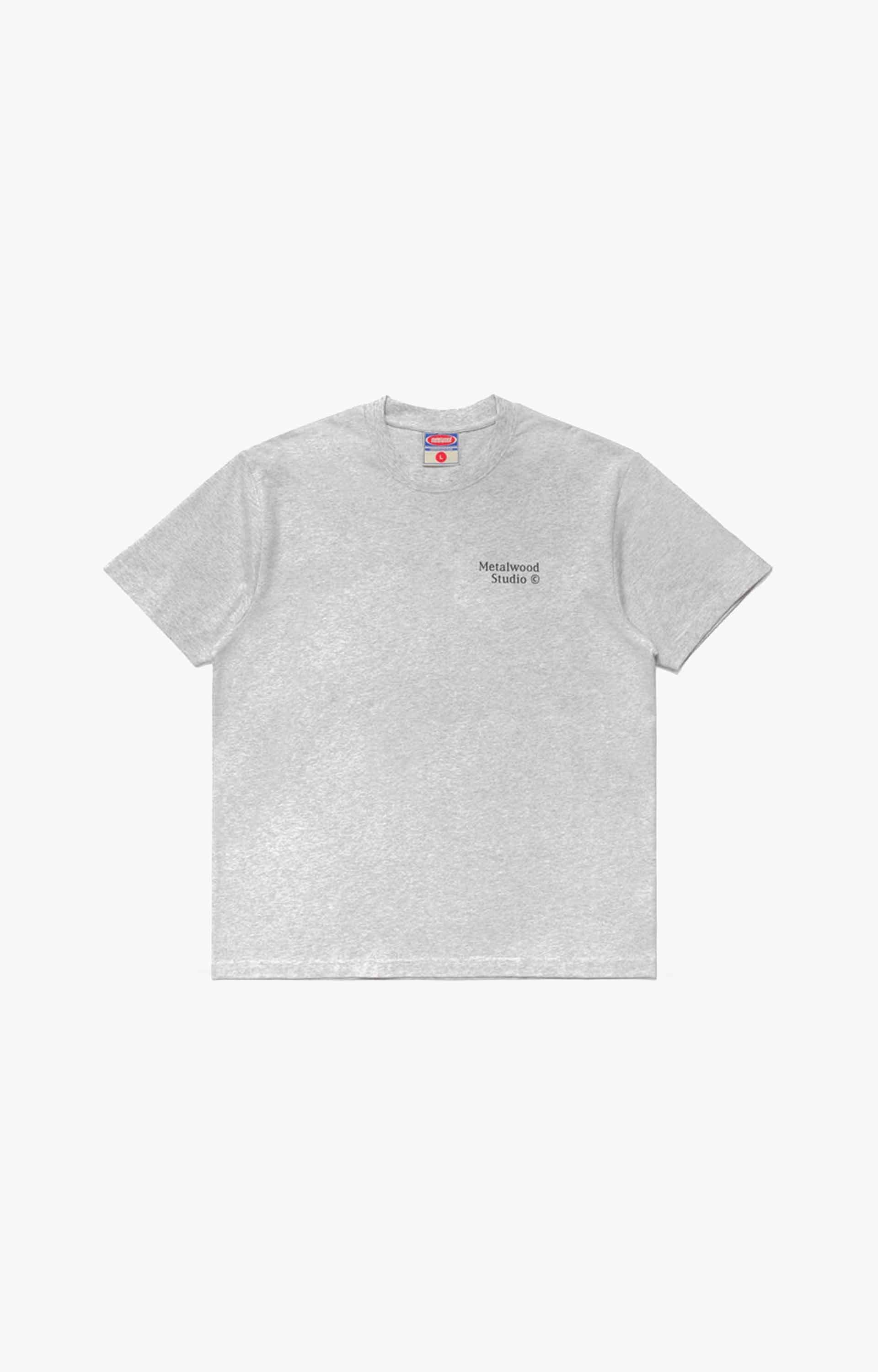 Metalwood Captcha T-Shirt, Grey