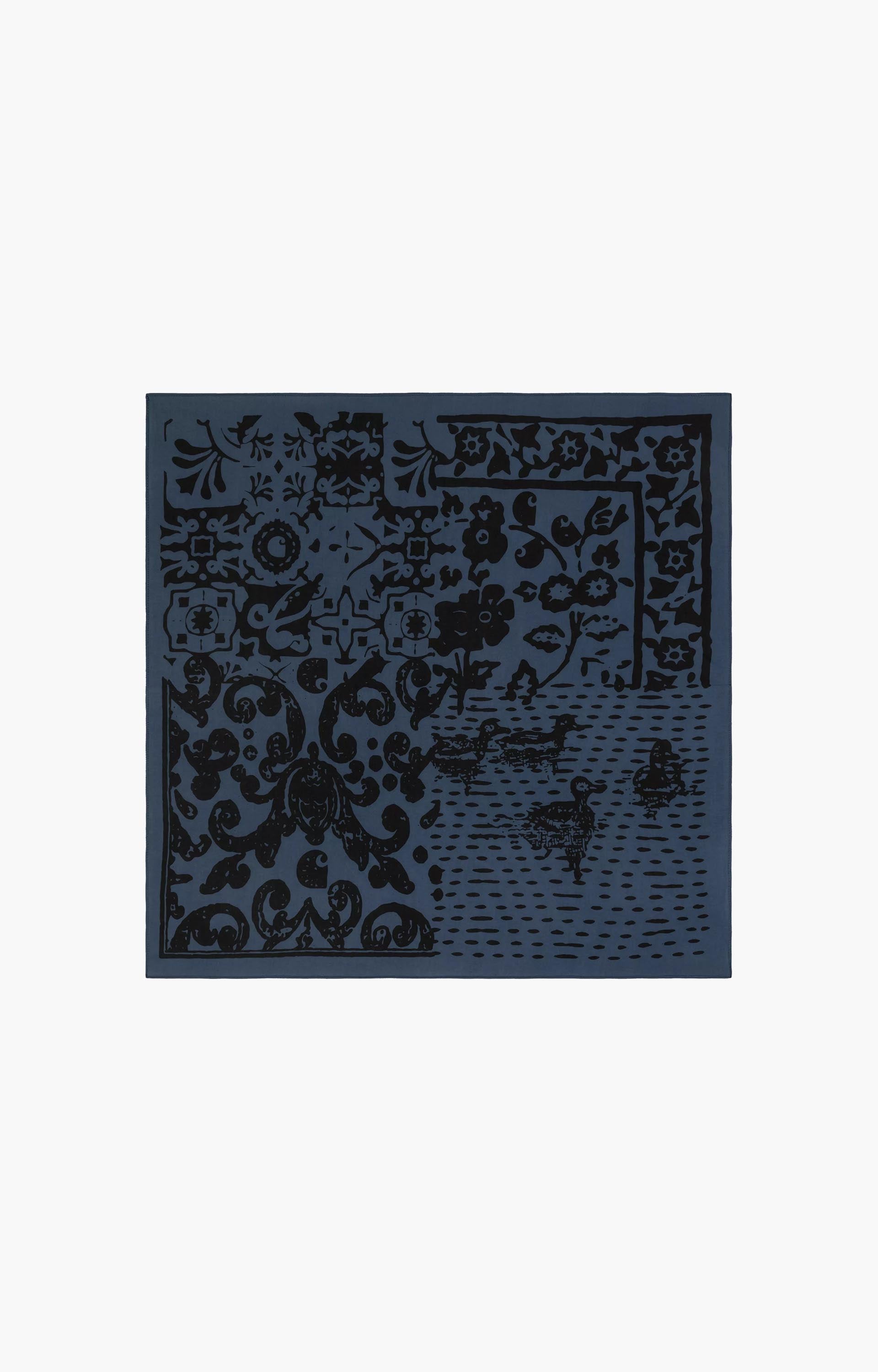 Carhartt WIP Vestige Beach Towel Blanket, Vestige Blue