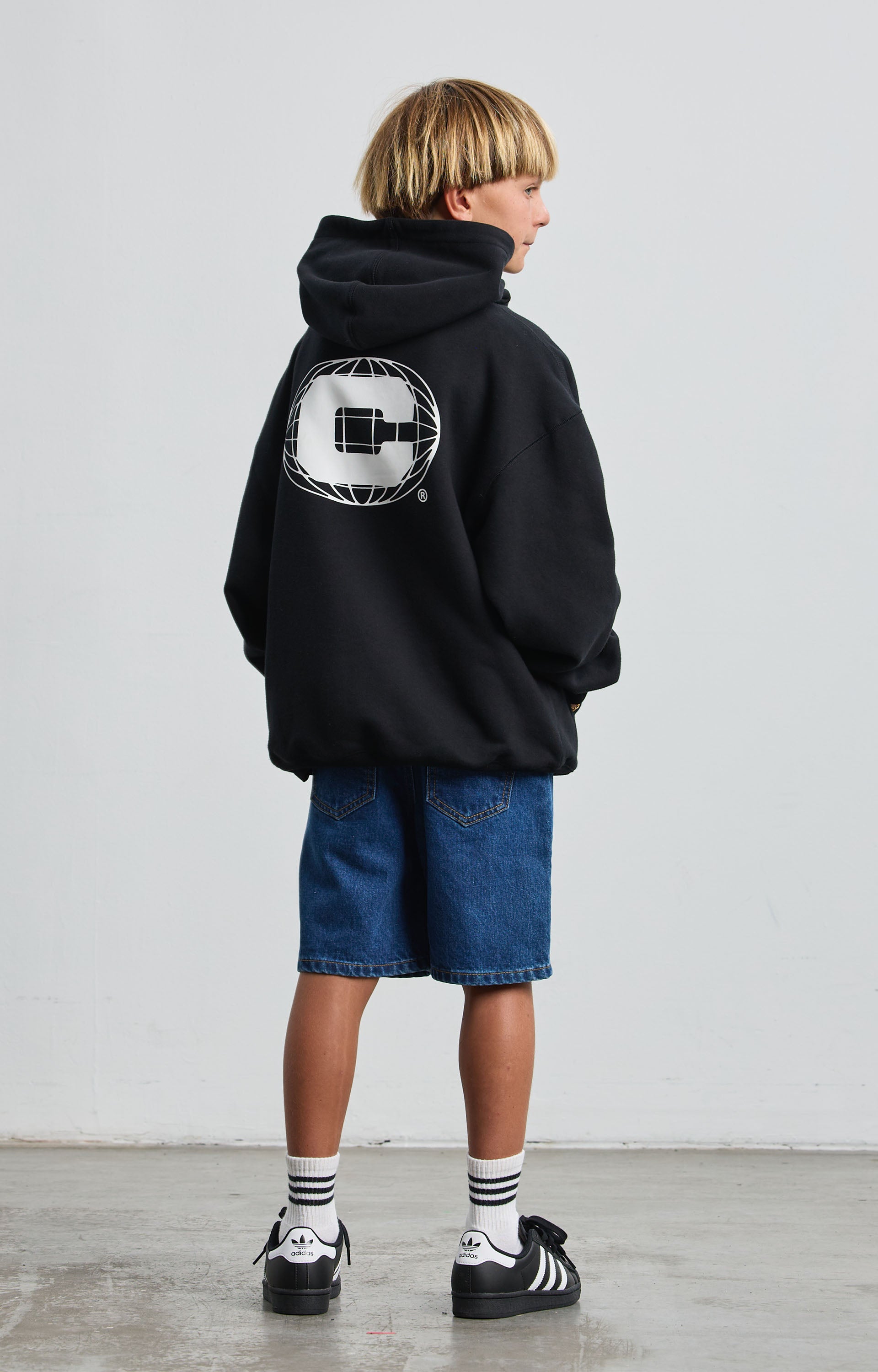 Concrete Youth International Hoodie, Black