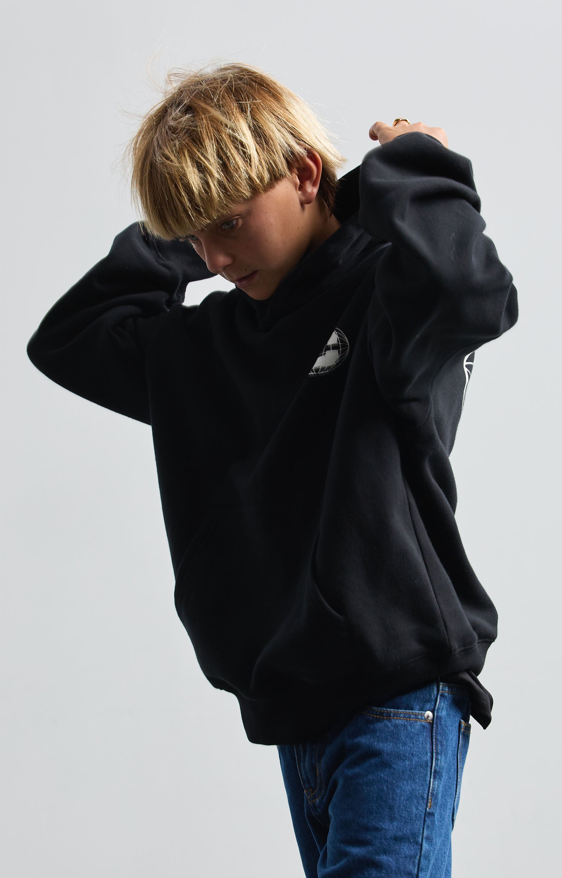 Concrete Youth International Hoodie, Black