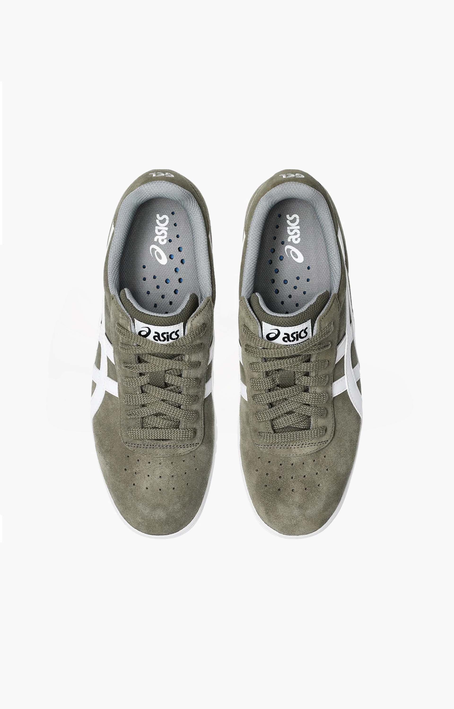 Asics Gel-Vickka Pro Shoes, Dark Olive/White