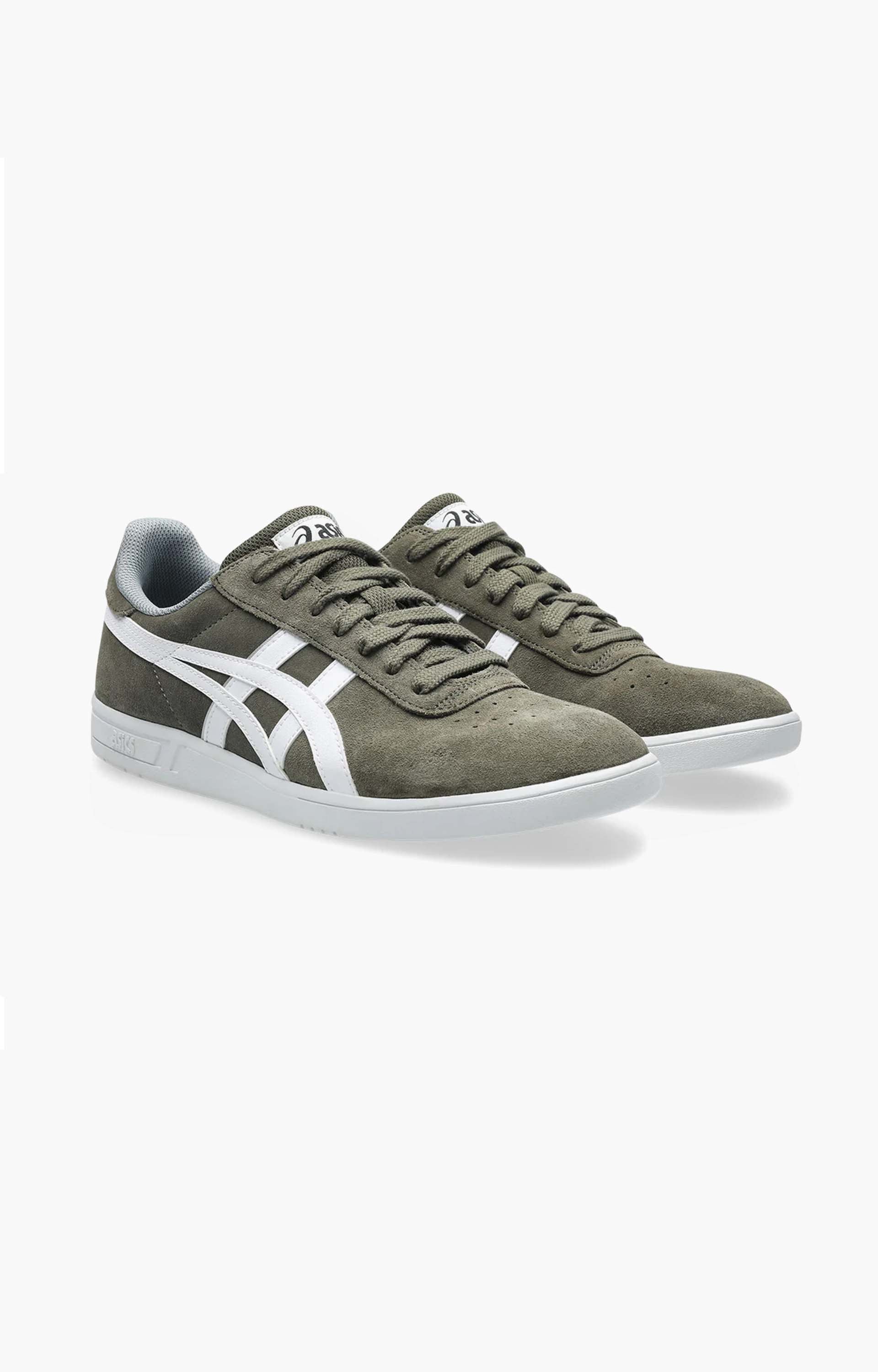 Asics Gel-Vickka Pro Shoes, Dark Olive/White