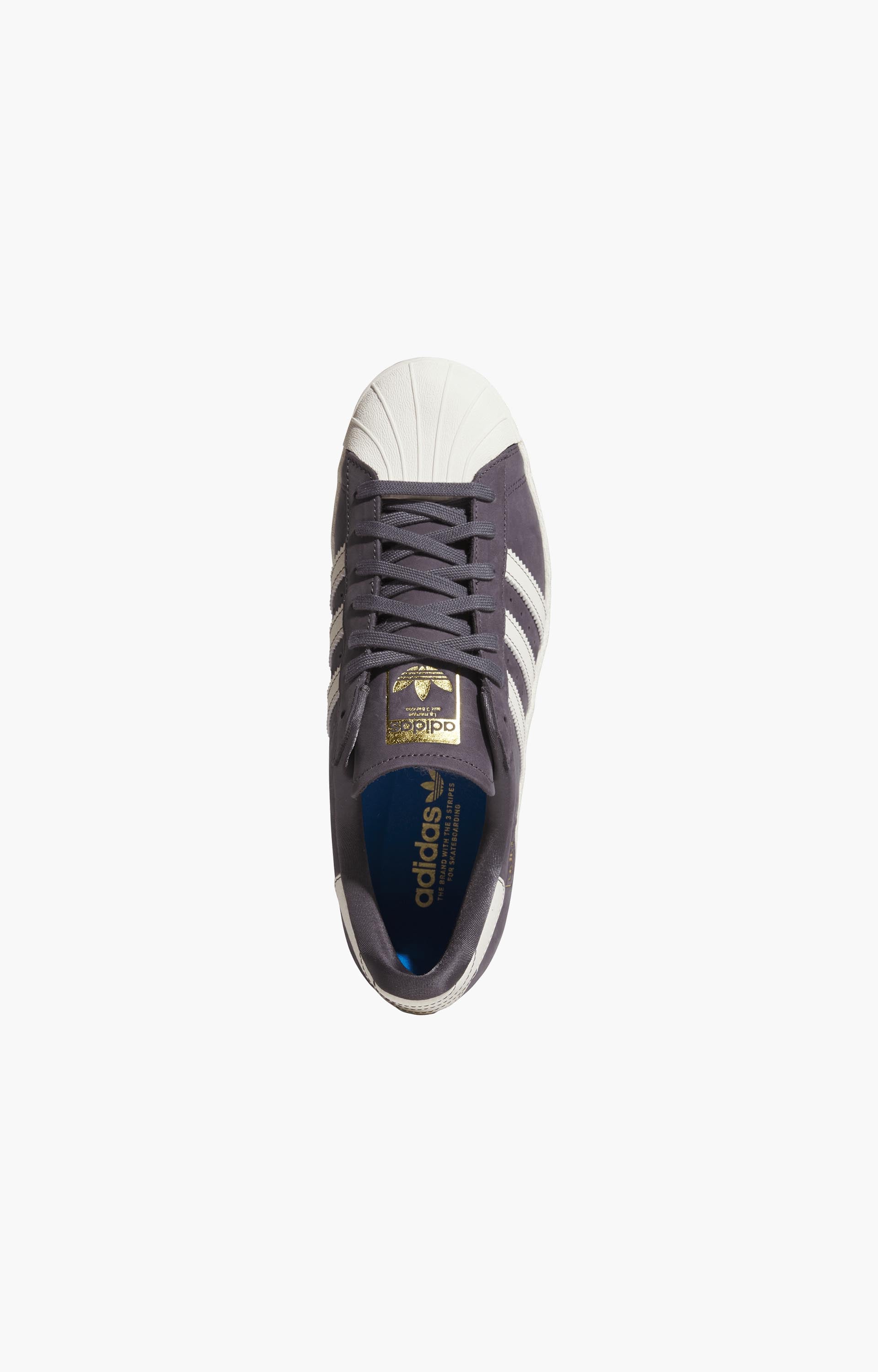 Adidas Superstar 80 ADV HQ9289 Shoes, Aurora Onix/Cloud White/Off White