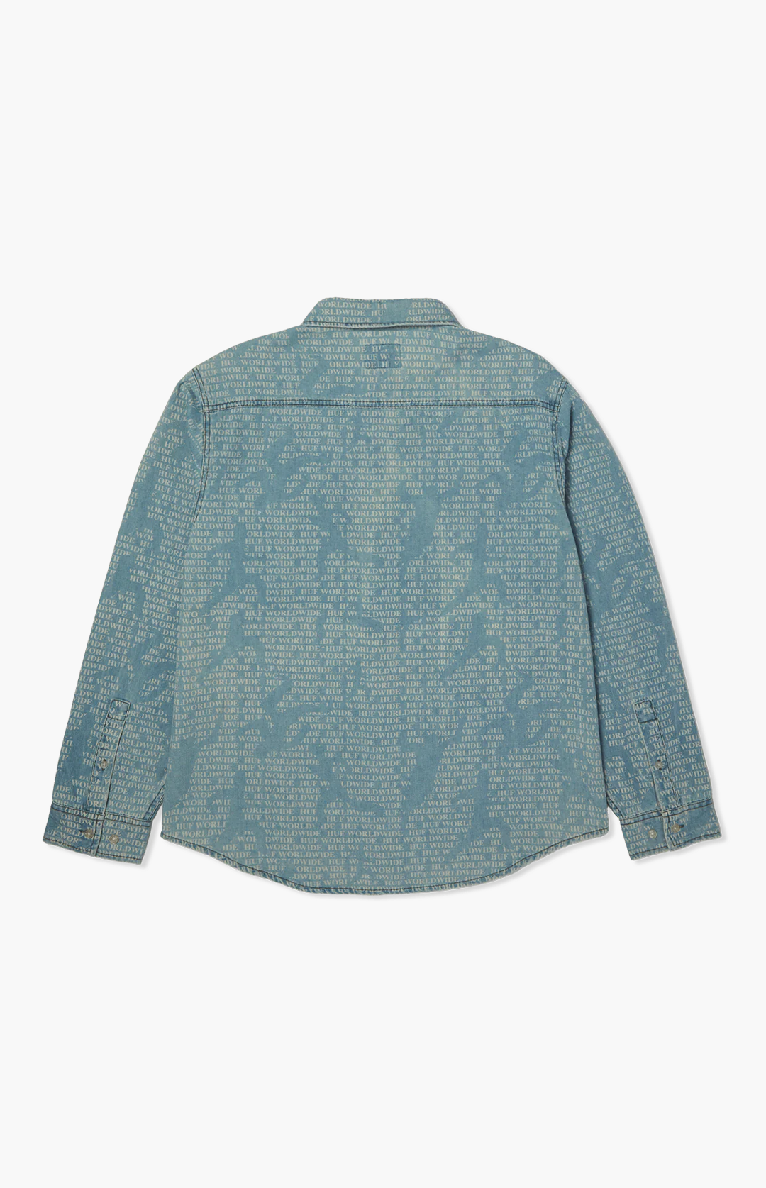 HUF Ceremony Denim Shirt, Indigo