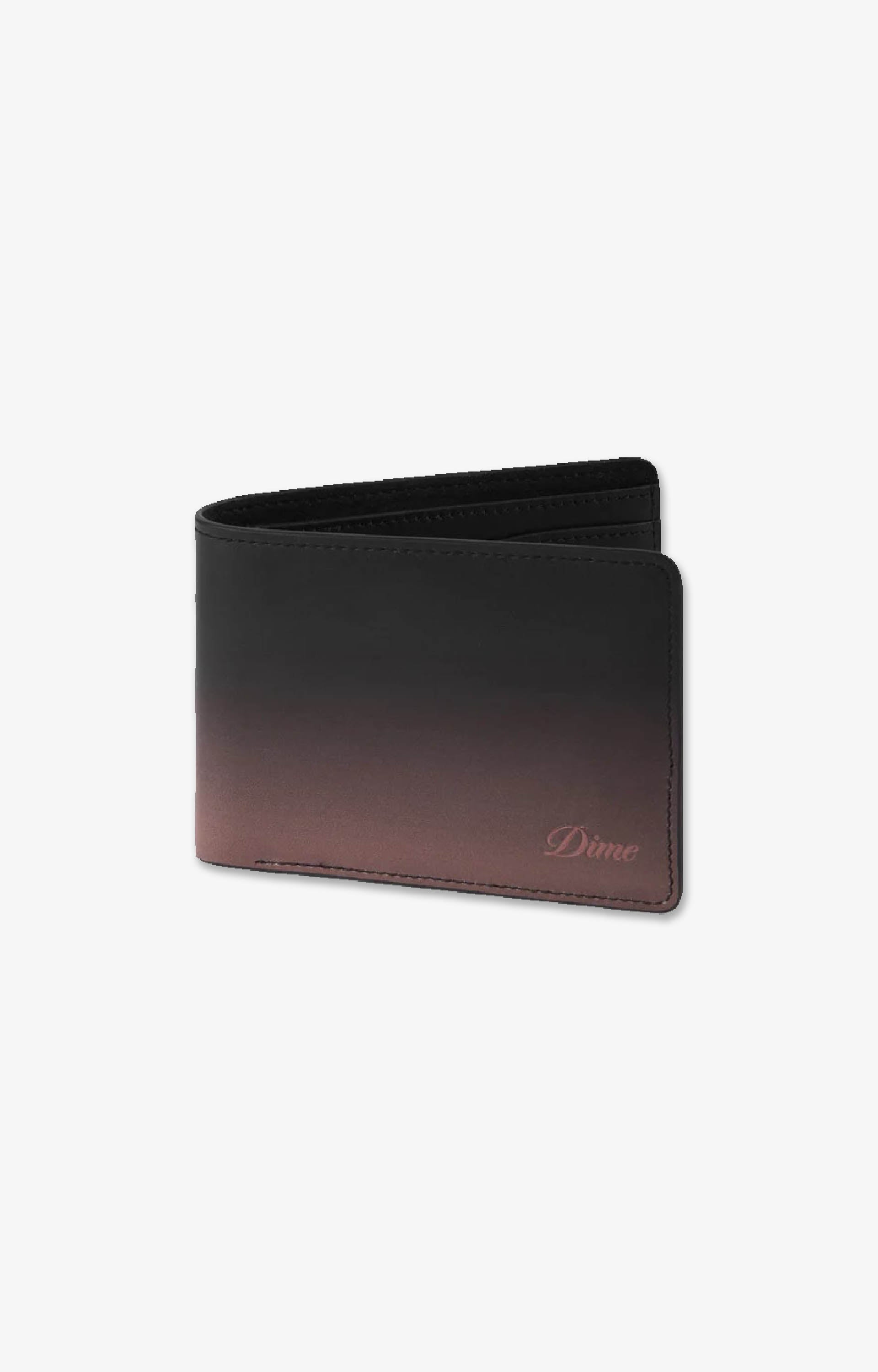 Dime Cursive Gradient Wallet, Copper