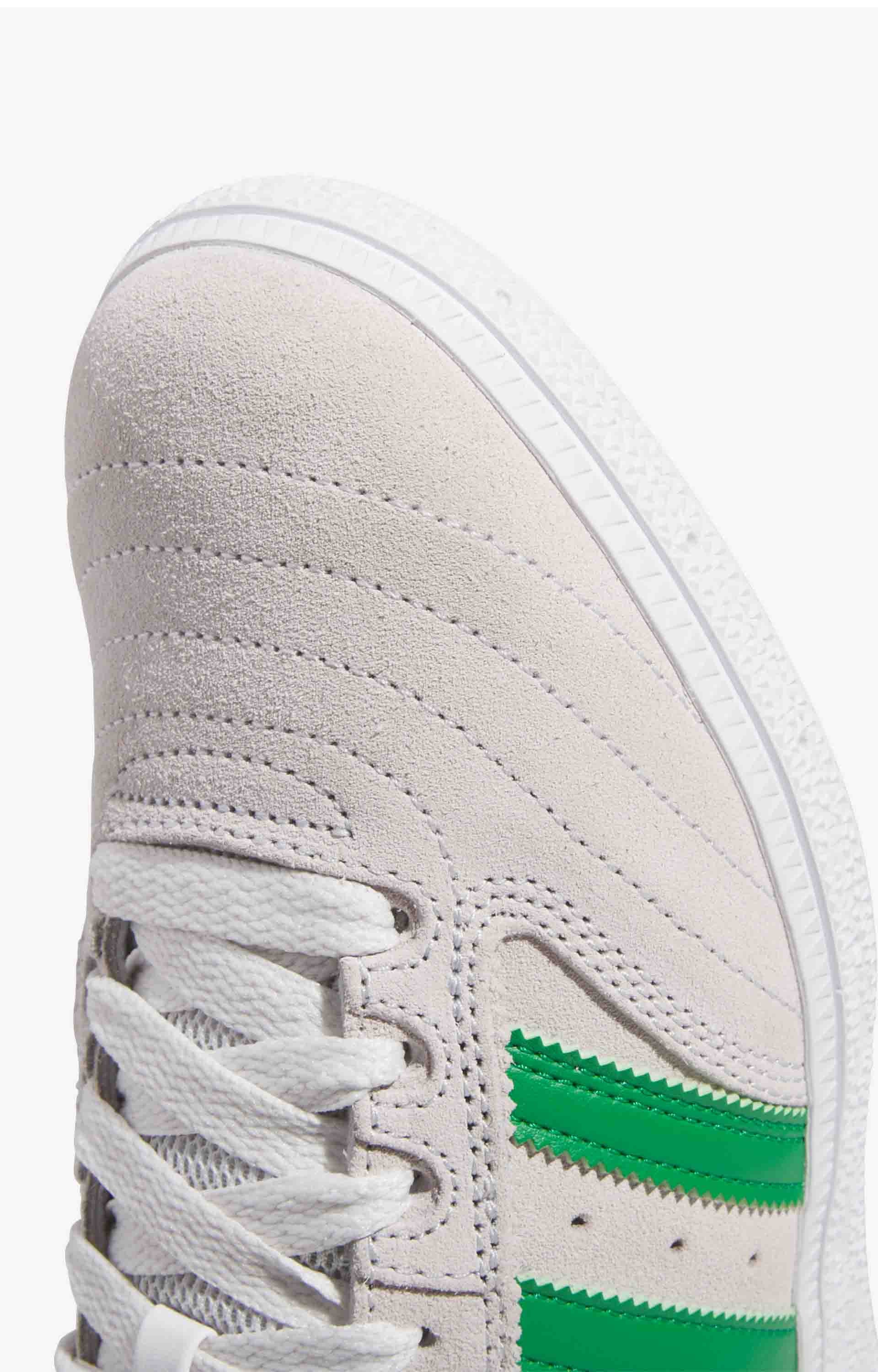 Adidas Busenitz Pro Shoes, Crystal White/Gold Metallic