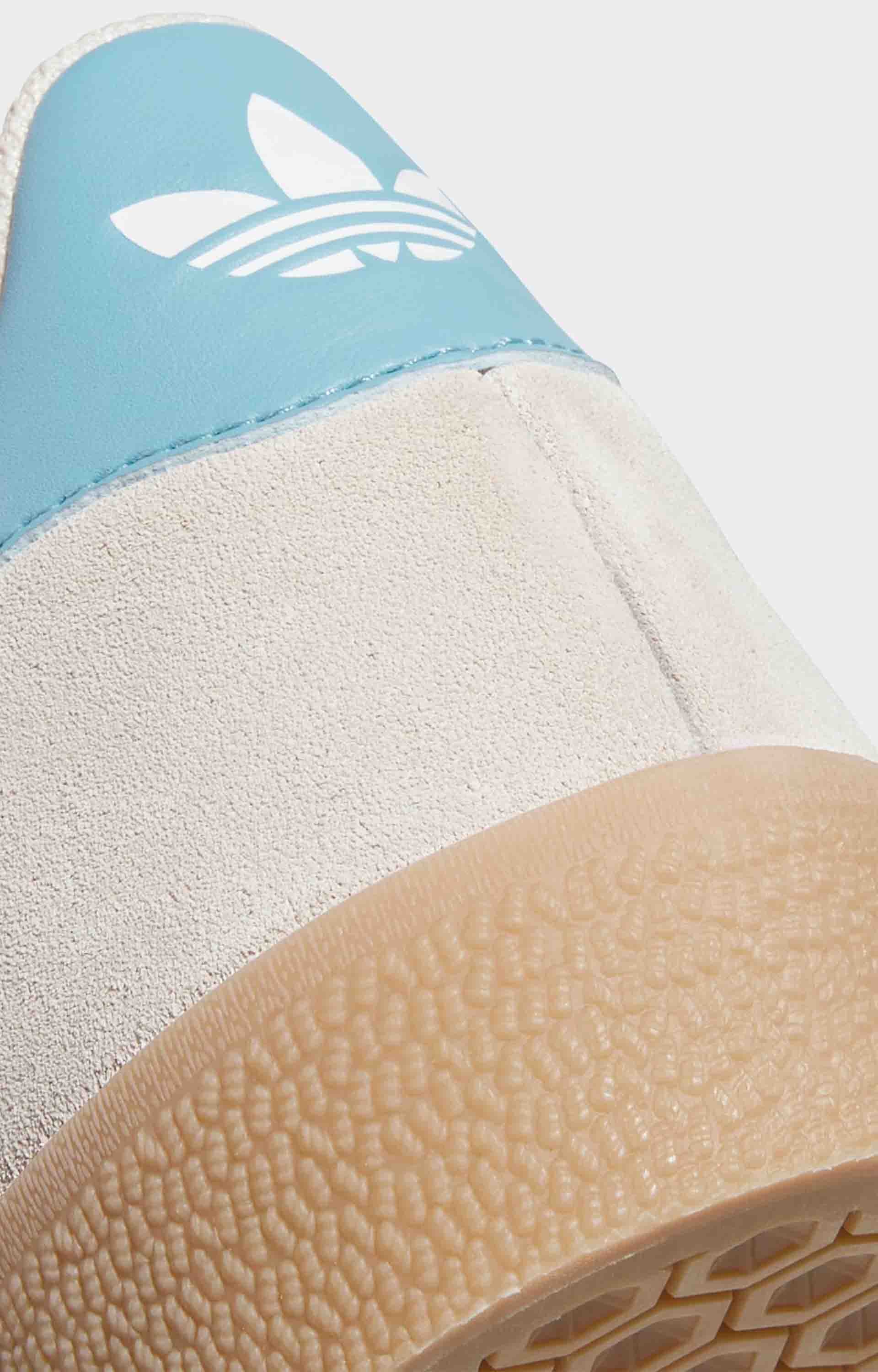 Adidas Gazelle ADV Shoe, Wonder White/Preloved Blue/Gum