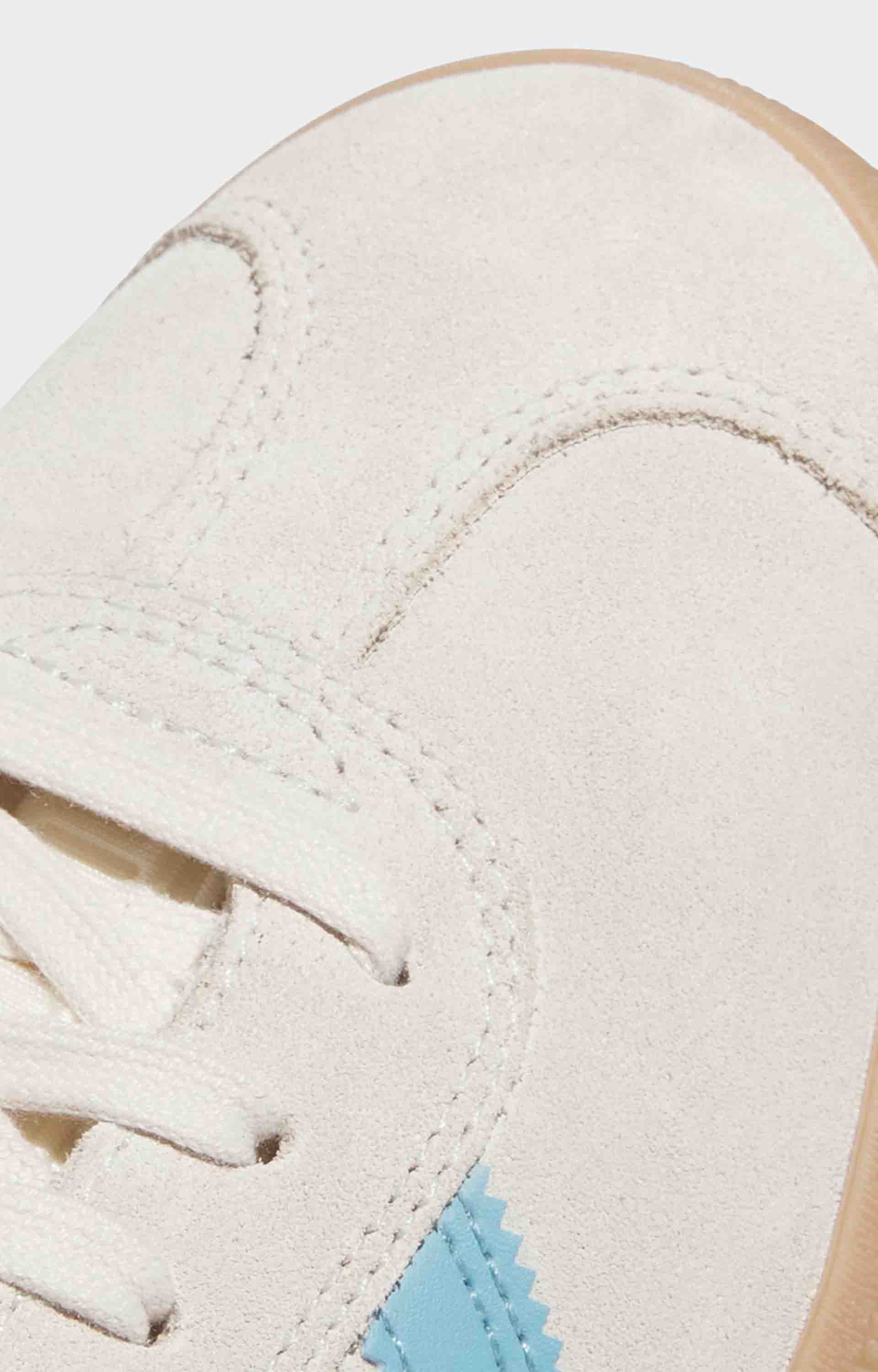 Adidas Gazelle ADV Shoe, Wonder White/Preloved Blue/Gum