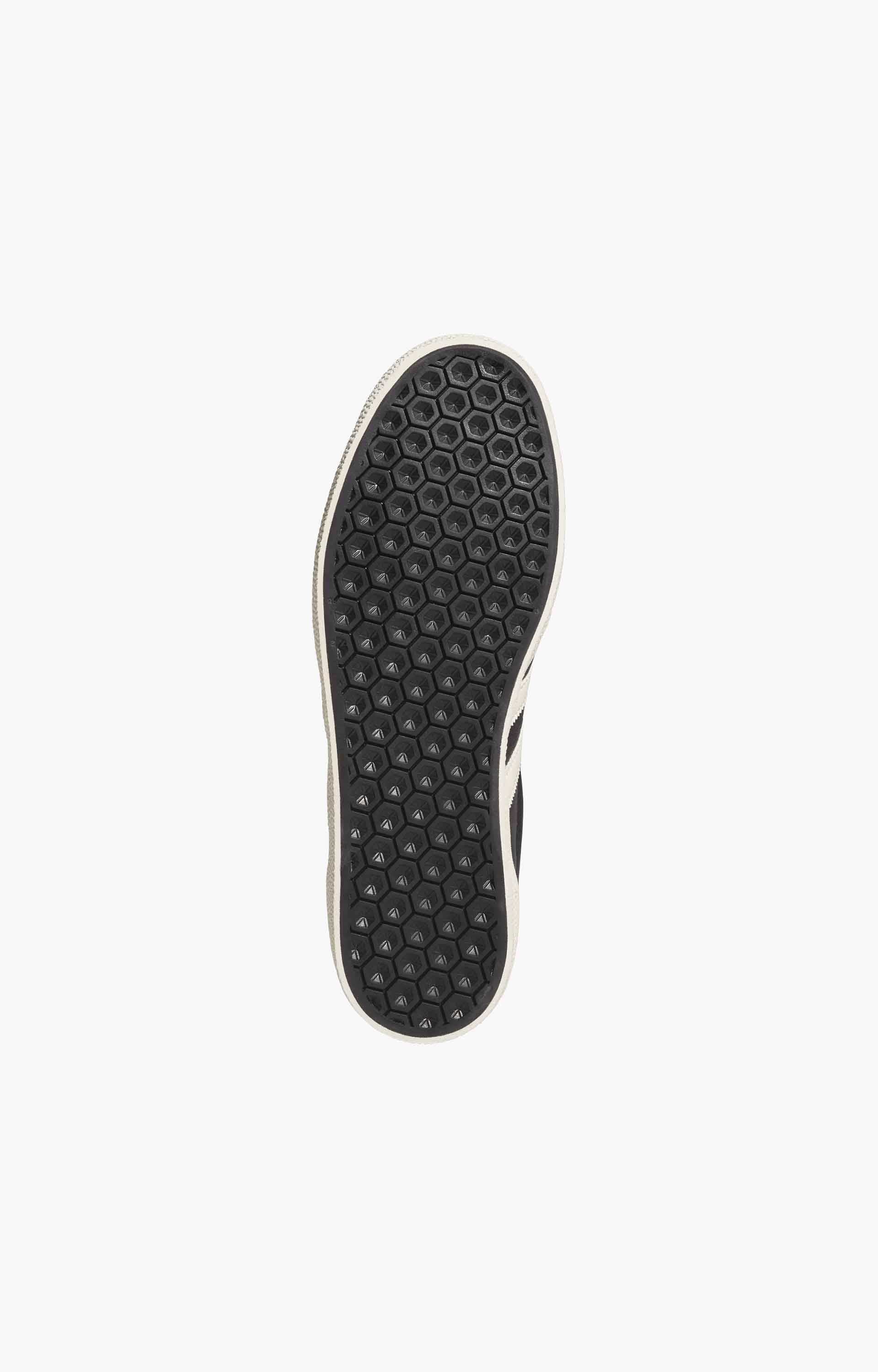 Adidas Gazelle ADV Shoes, Core Black/Cream White/Gold Metallic