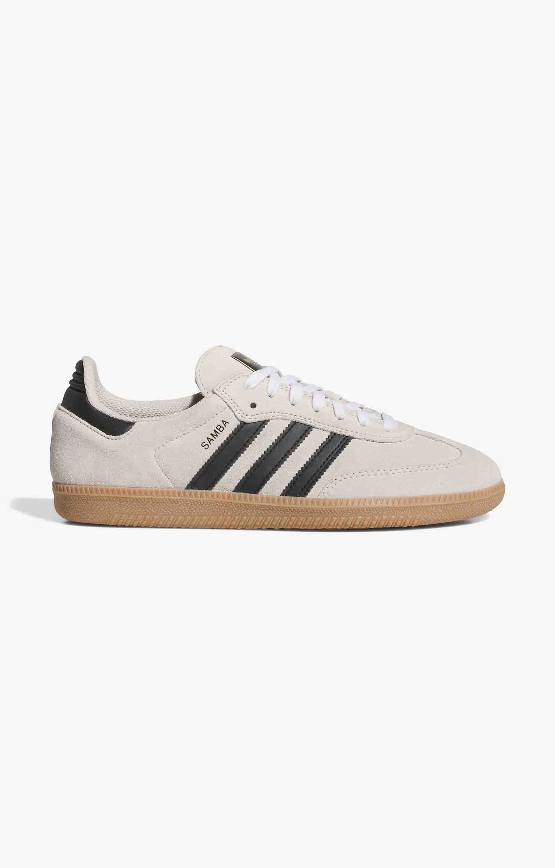 Adidas Samba ADV Shoe, Beige/Black/Gum