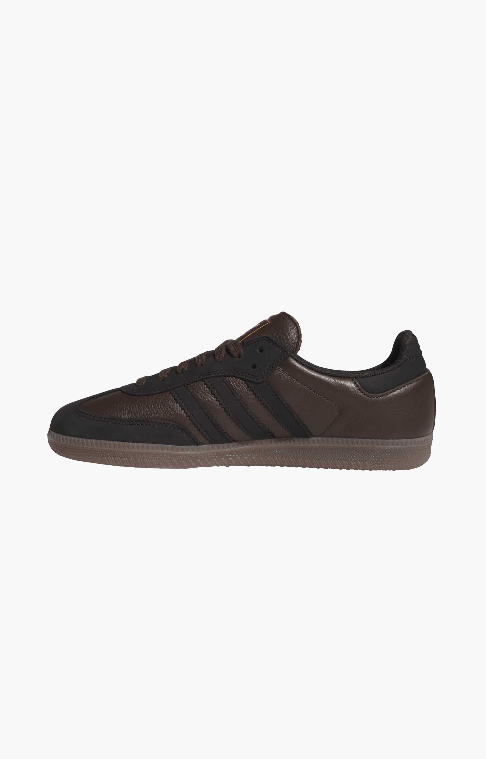 Adidas Samba Adv Shoe, Dark Brown/Core Black/Gum