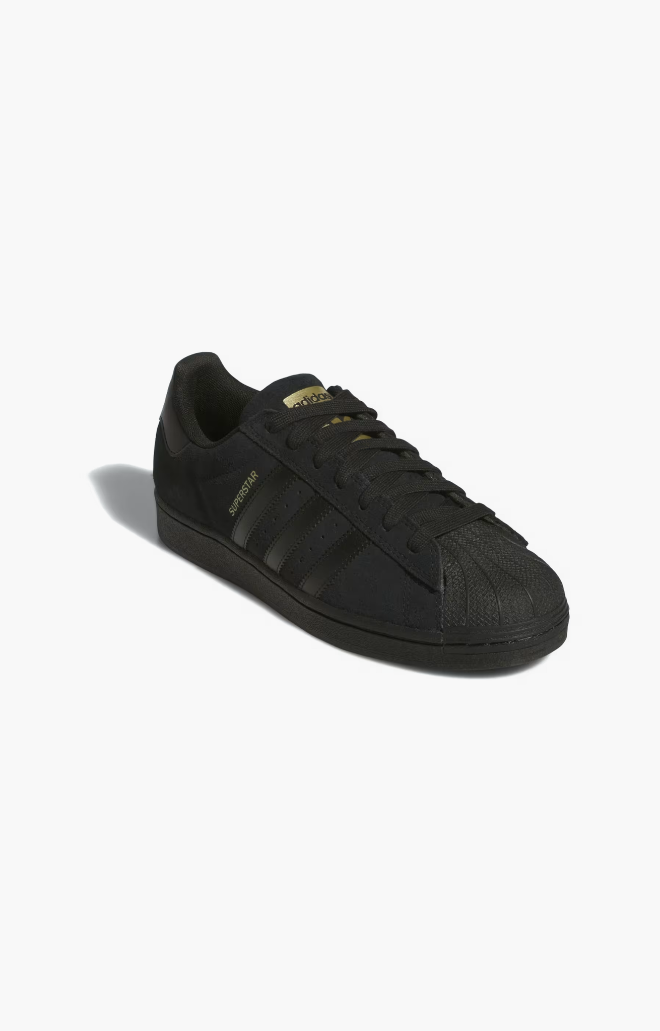 Adidas Superstar 80 ADV Shoe, Black/Black Suede