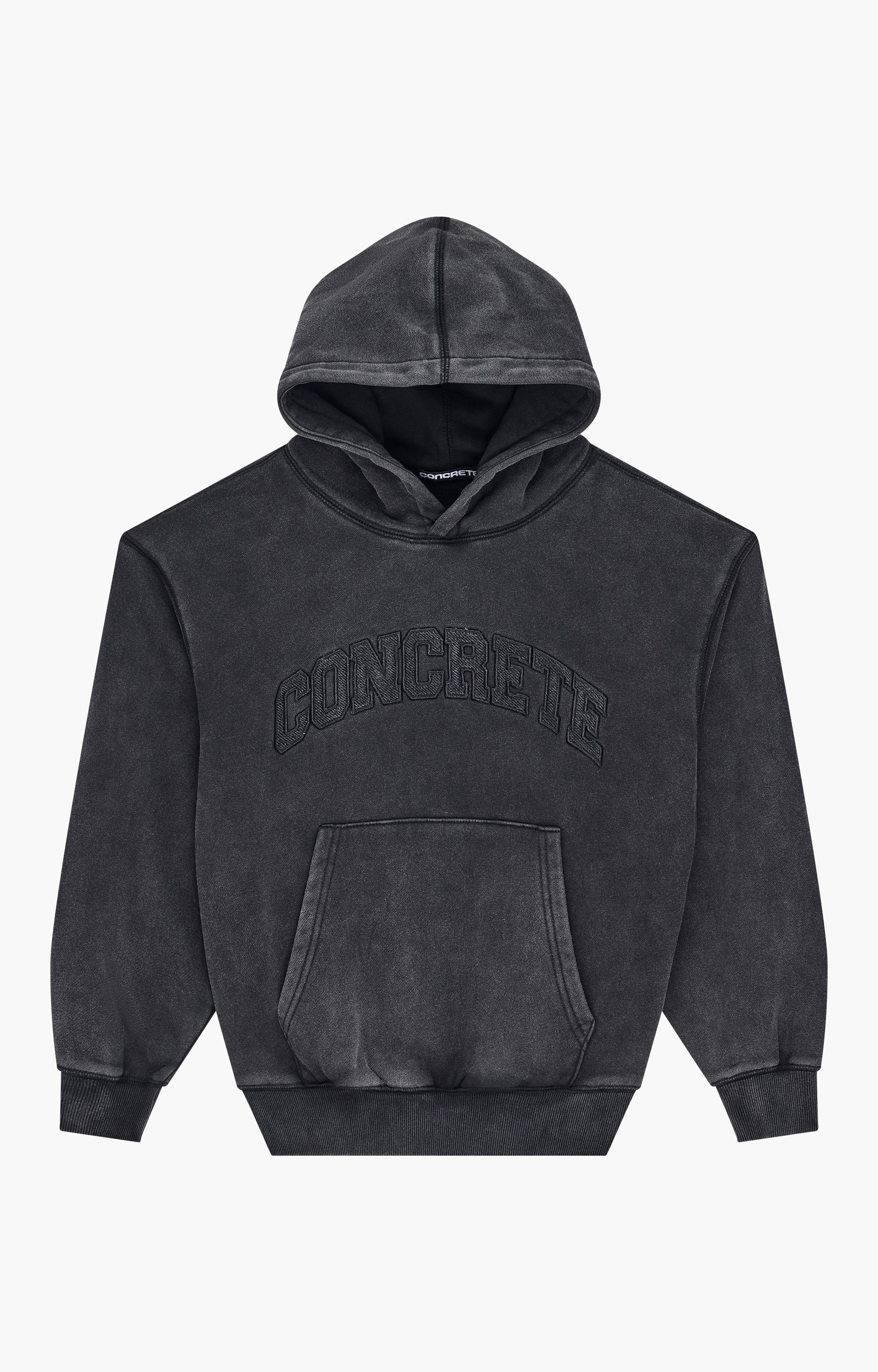 Concrete Youth League Hoodie, Washed Black
