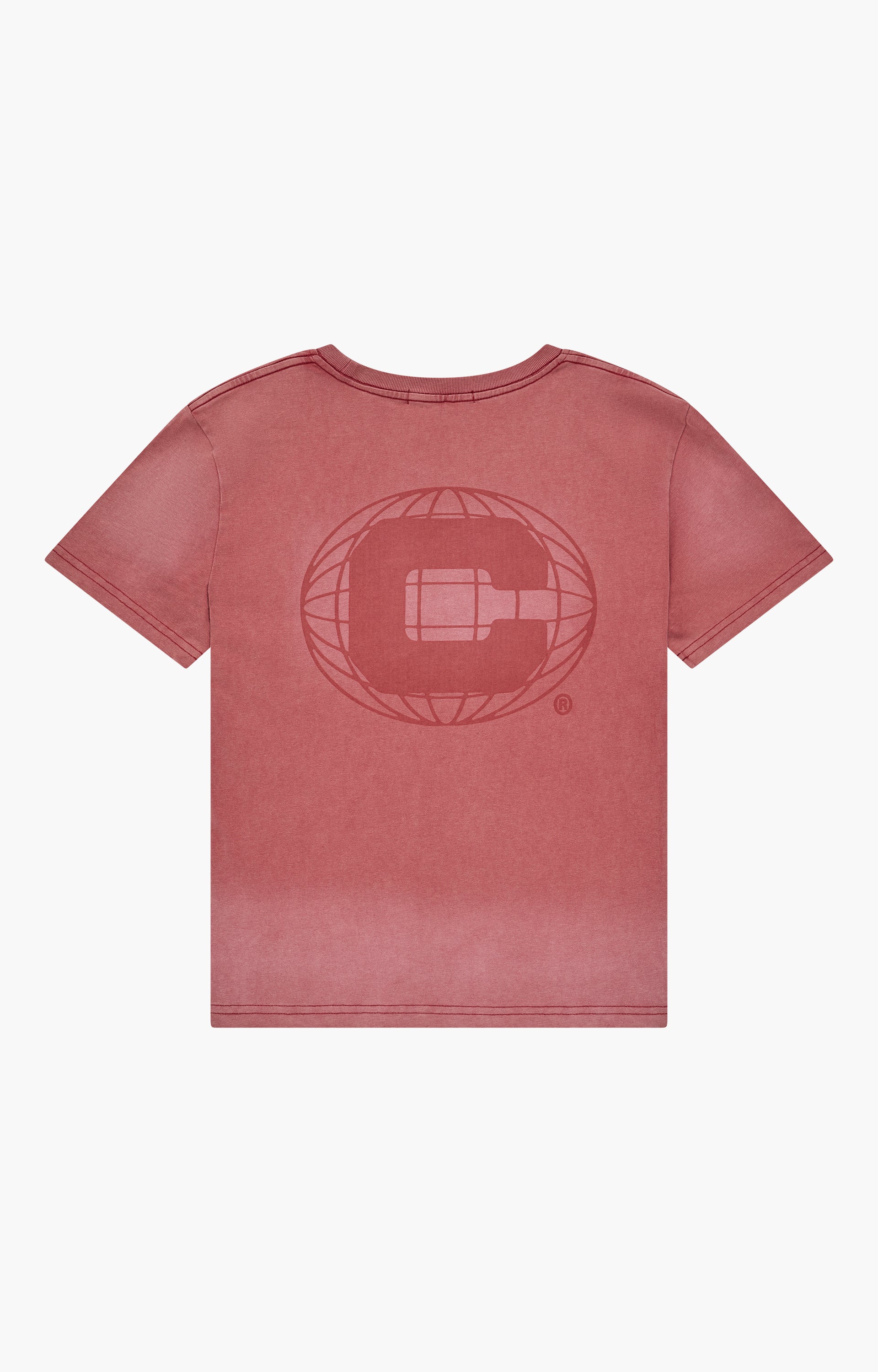 Concrete Youth Sunfade International T-Shirt, Rosso