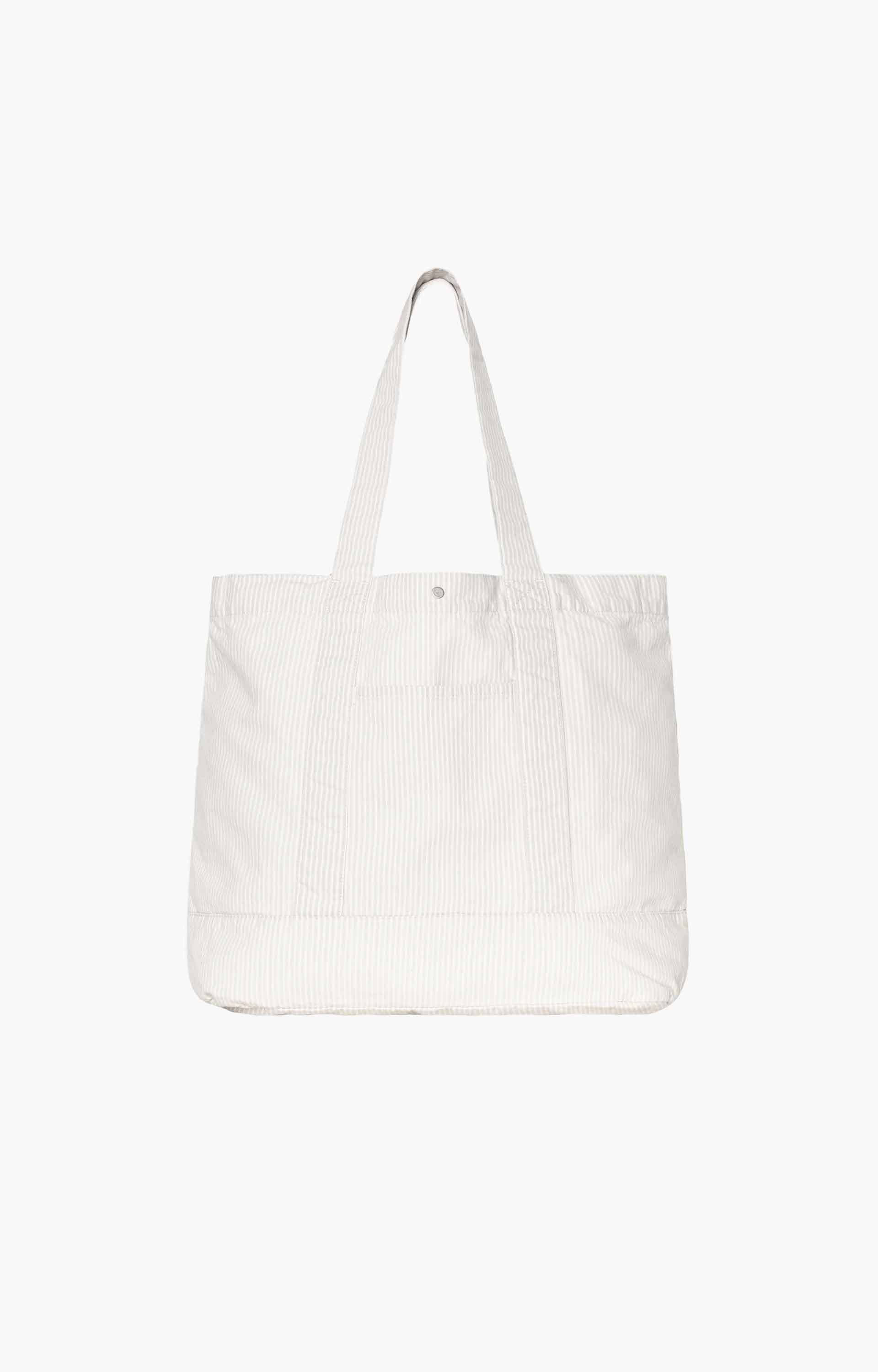 Carhartt WIP Mercer Tote Bag, Stripe Graphite/Wax
