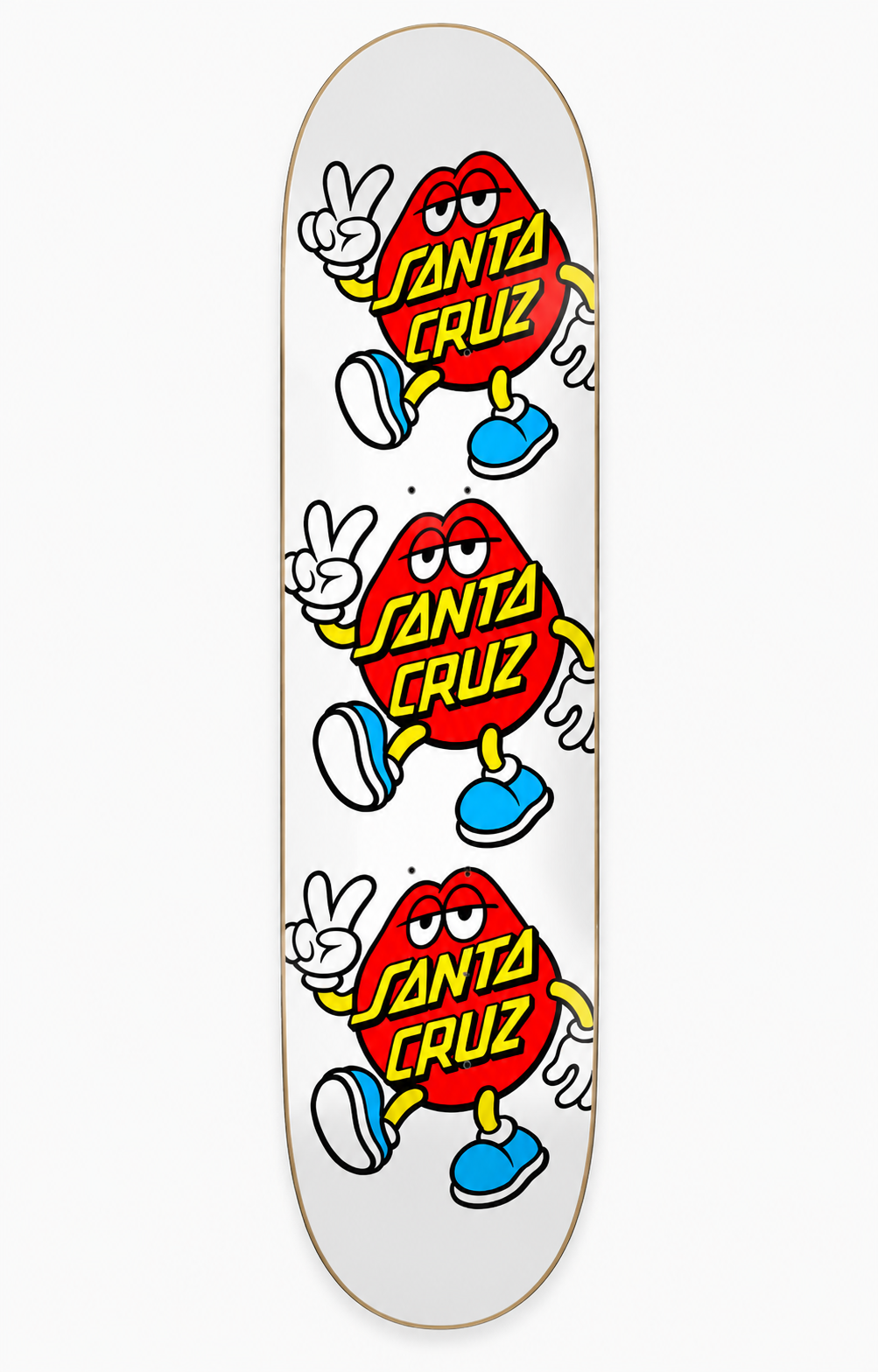 Santa Cruz Dot Guy Skateboard Deck, 8.0"