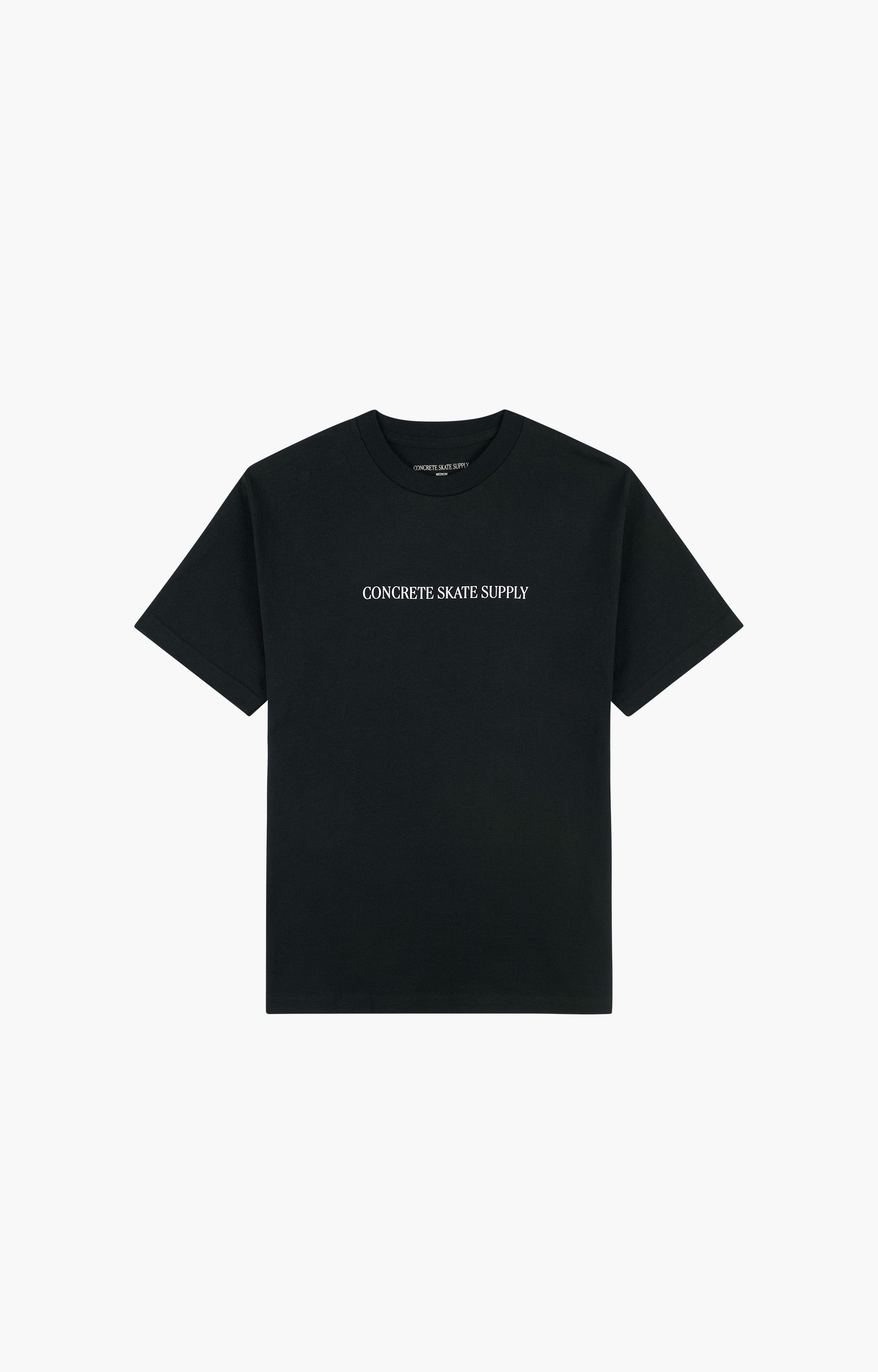 Concrete Skate Supply Heritage Youth T-Shirt, Black