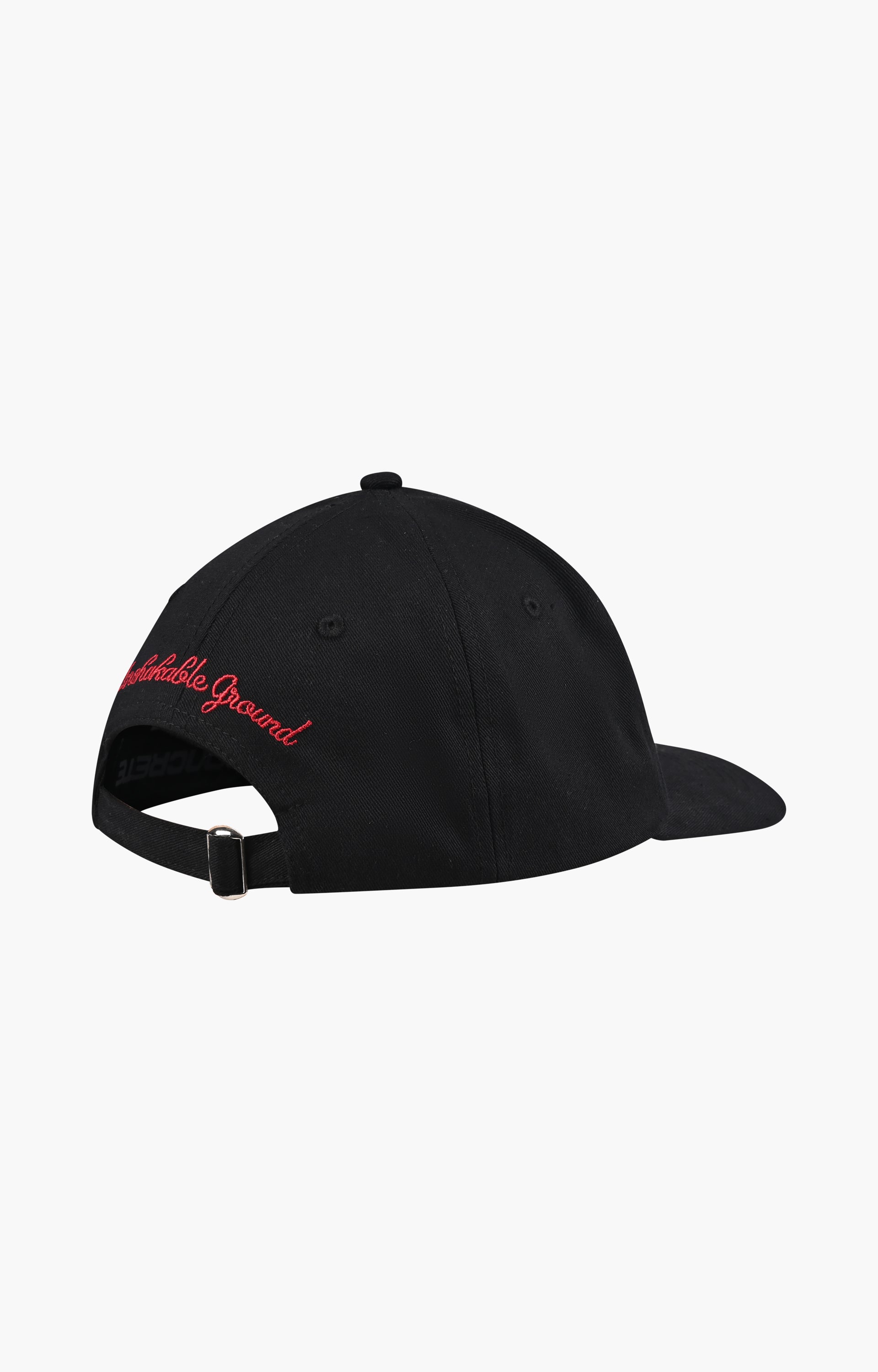 Concrete Skate League Cap, Black/Rosso Red
