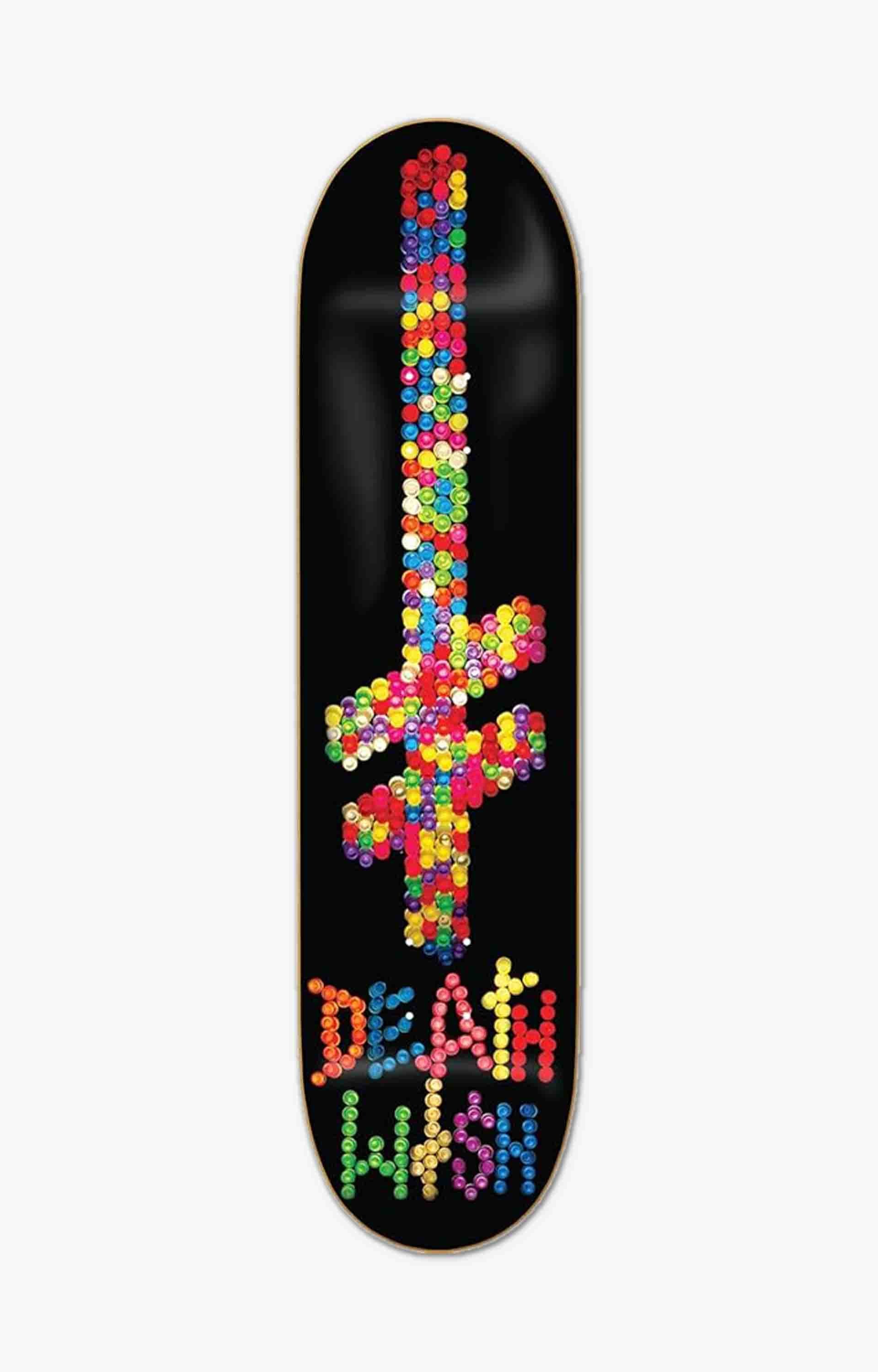 Deathwish Brite Lite Skateboard Deck, Multi