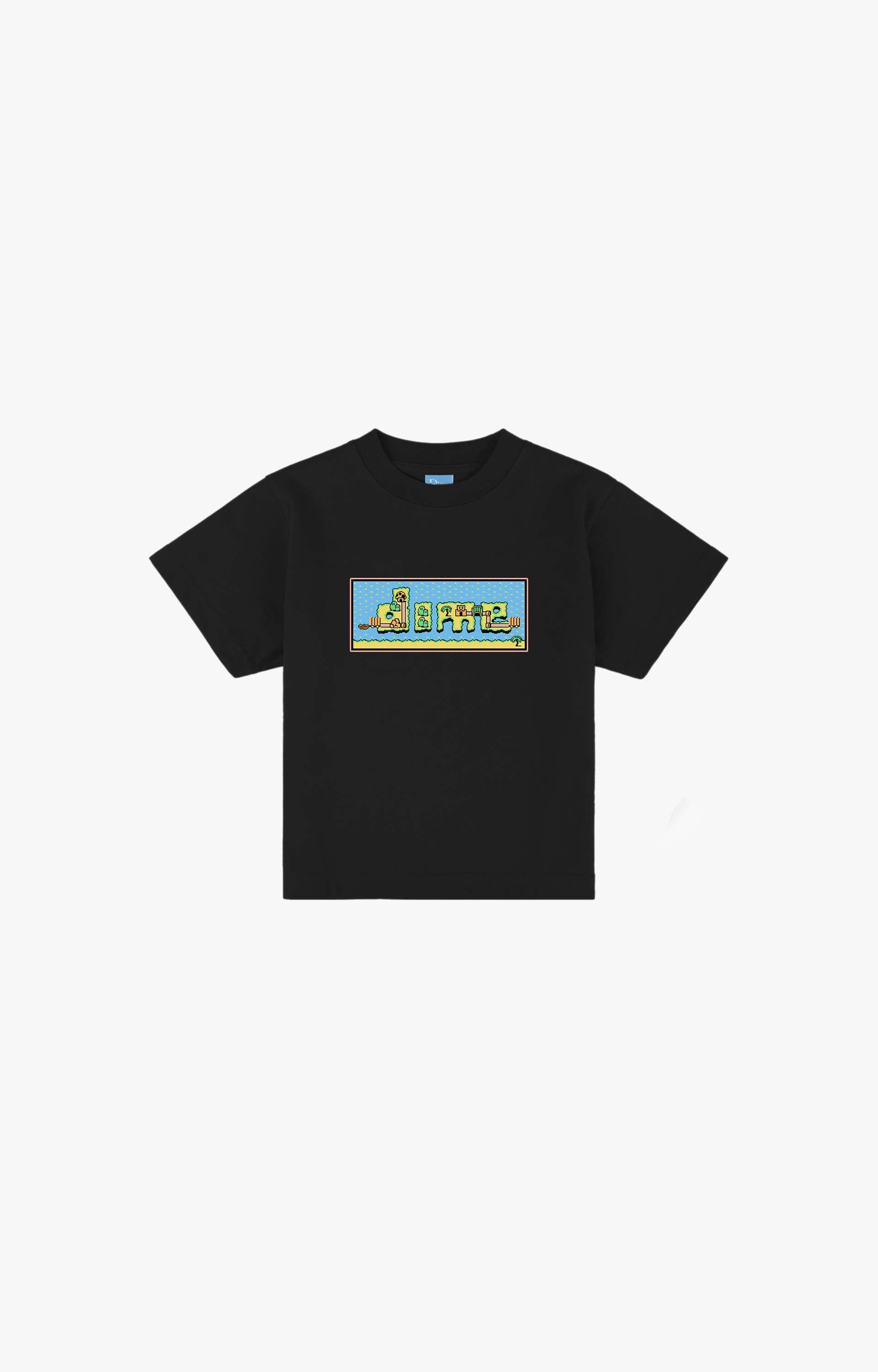 Dime Kids World T-shirt, Black