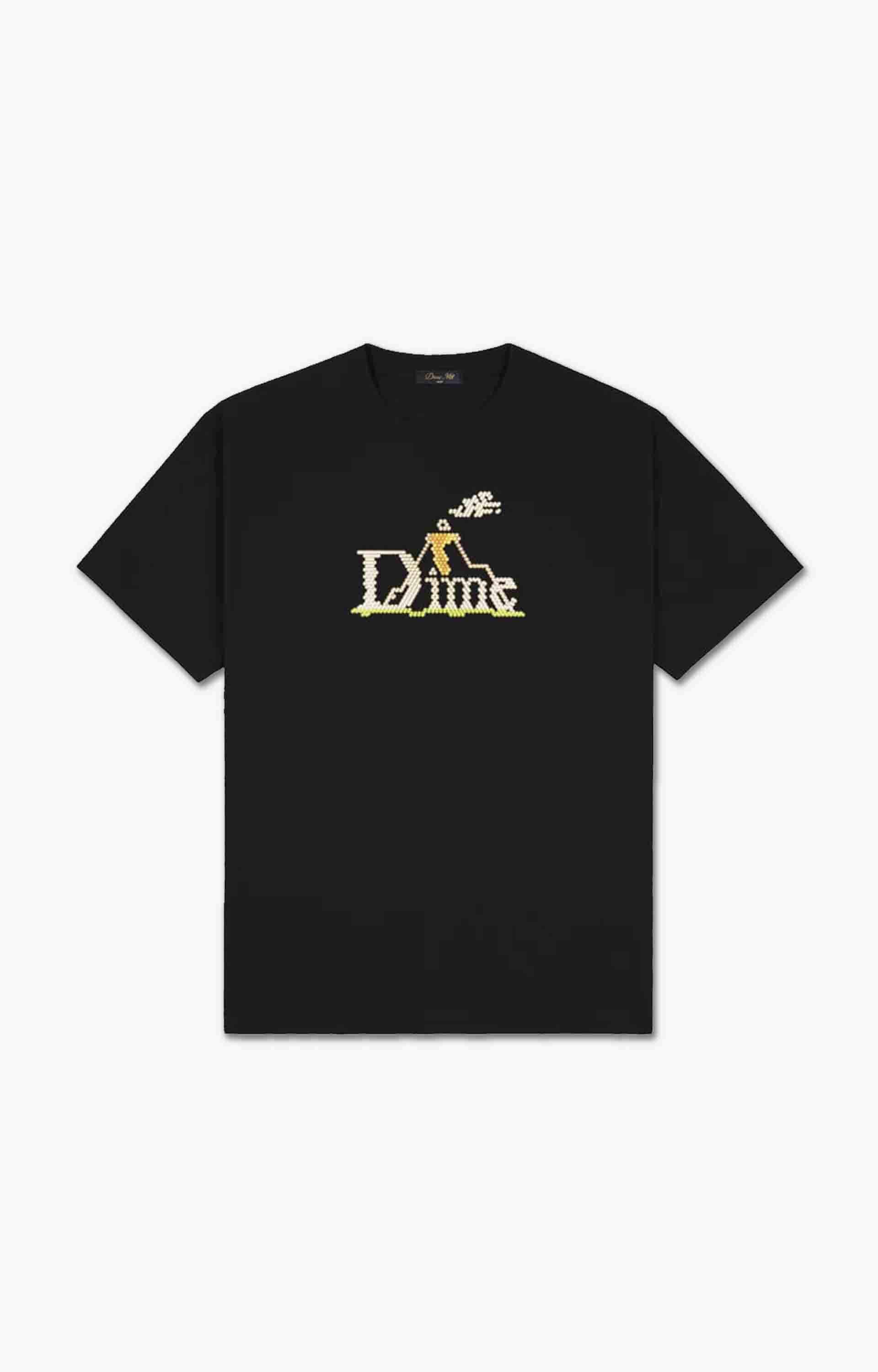 Dime Classic Lightbright T-Shirt, Black
