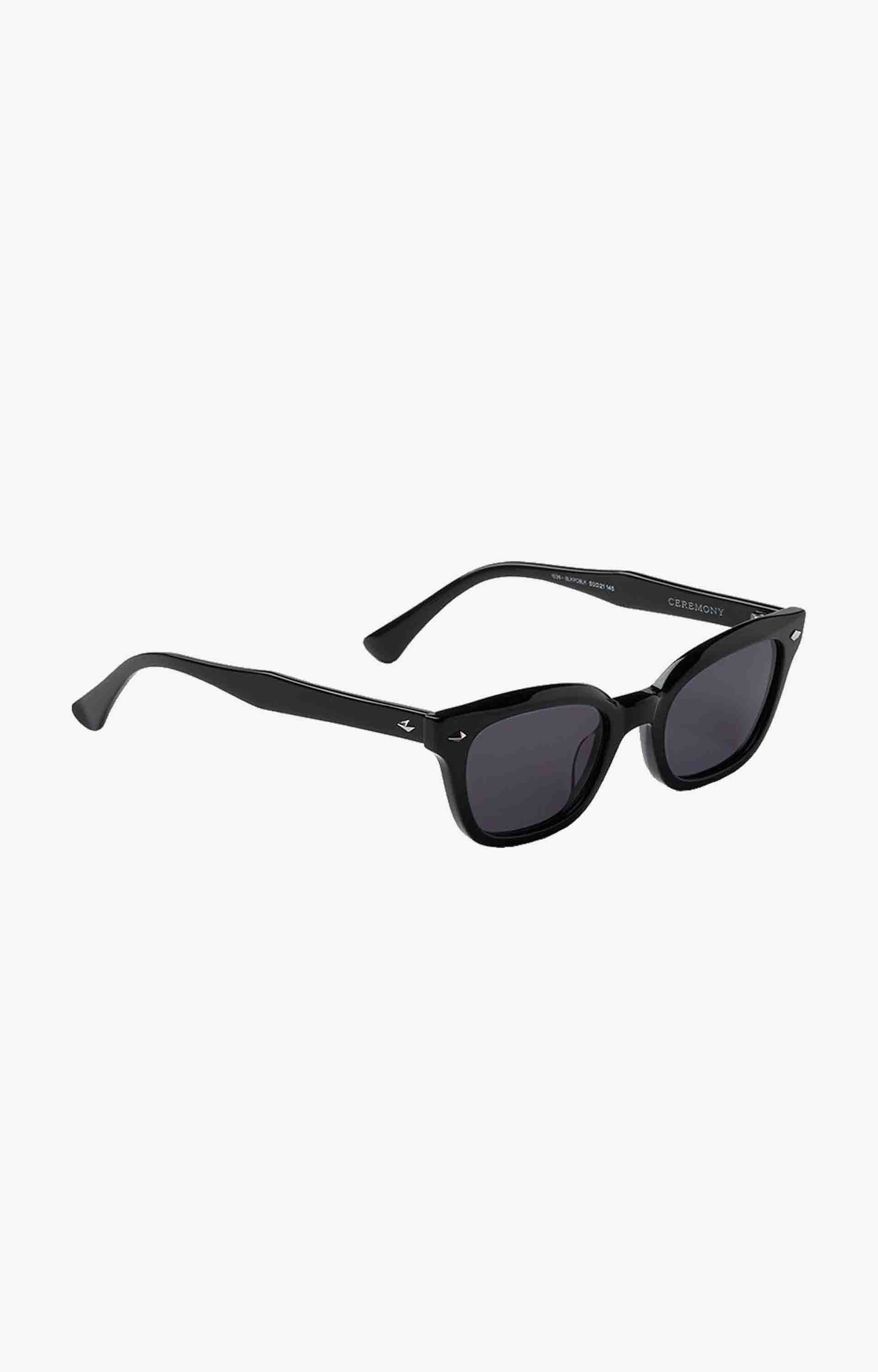 Epokhe Ceremony Sunglasses, Black/Polished Black