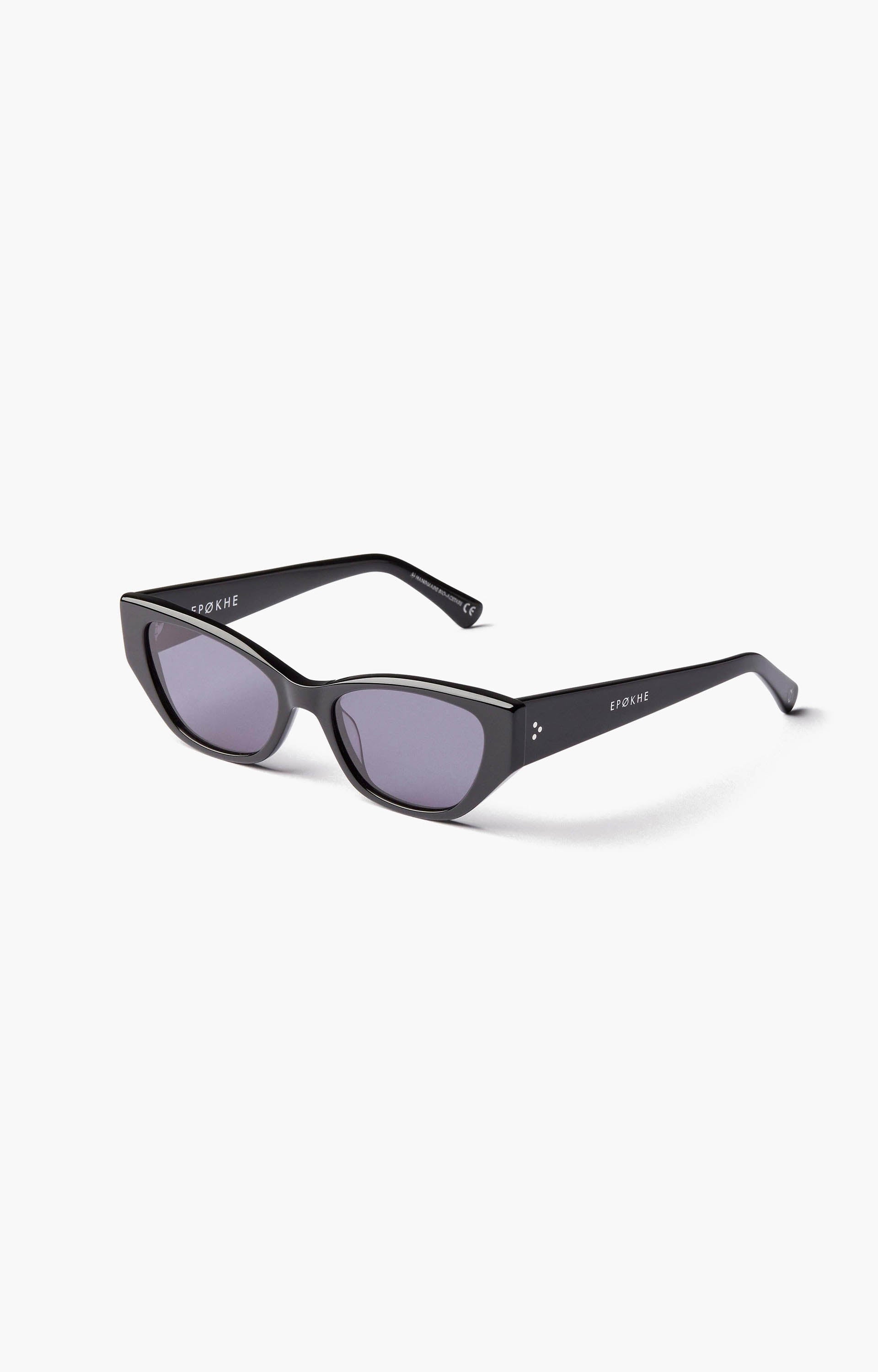 Epokhe Reprise Sunglasses, Black Polished/Black