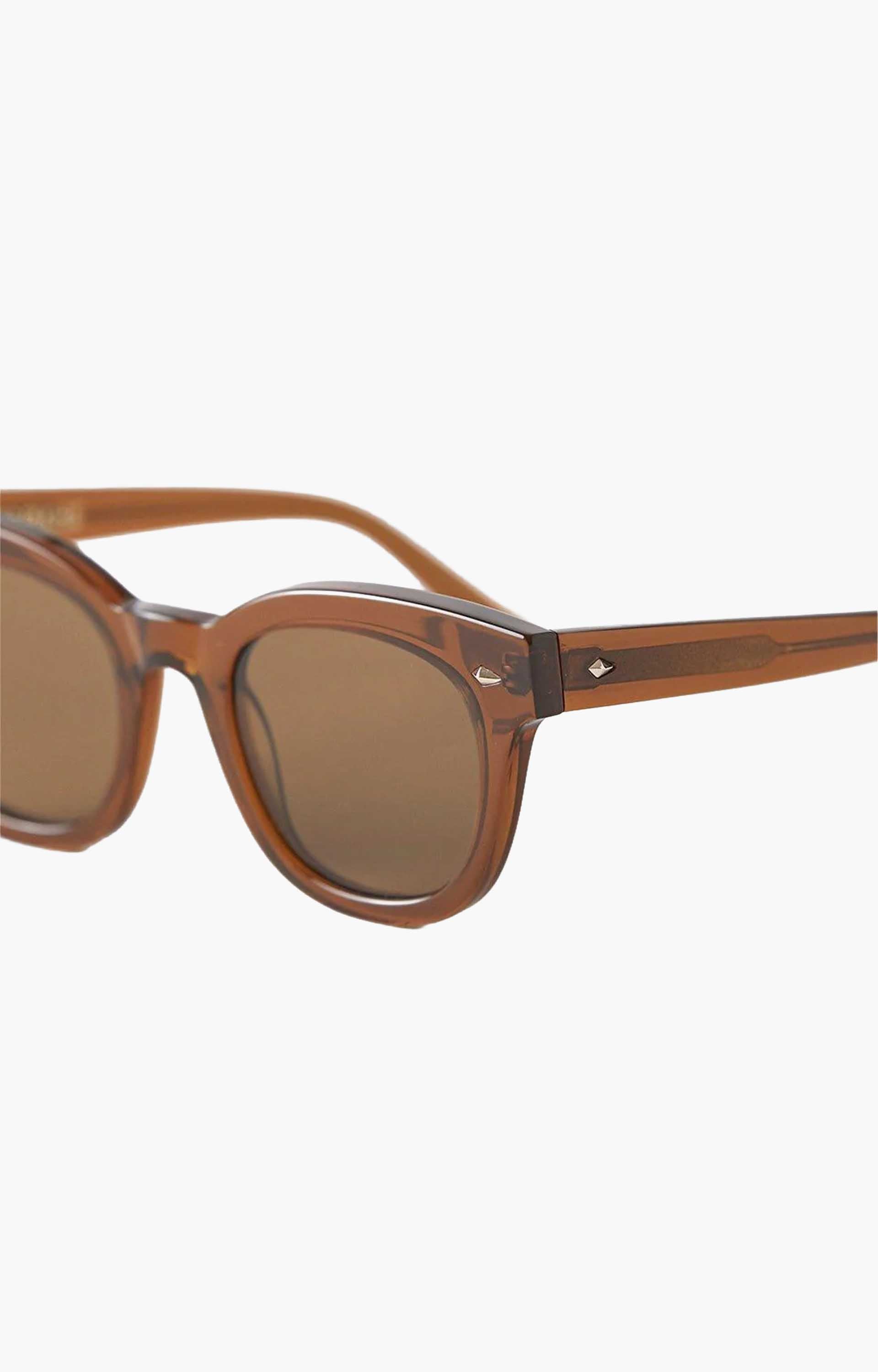Epokhe Dylan Zero Sunglasses, Maple Polished/Brown Zero