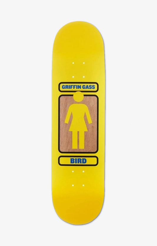 Girl 93 Til WR41 Griffin Gass Skateboard Deck, Yellow