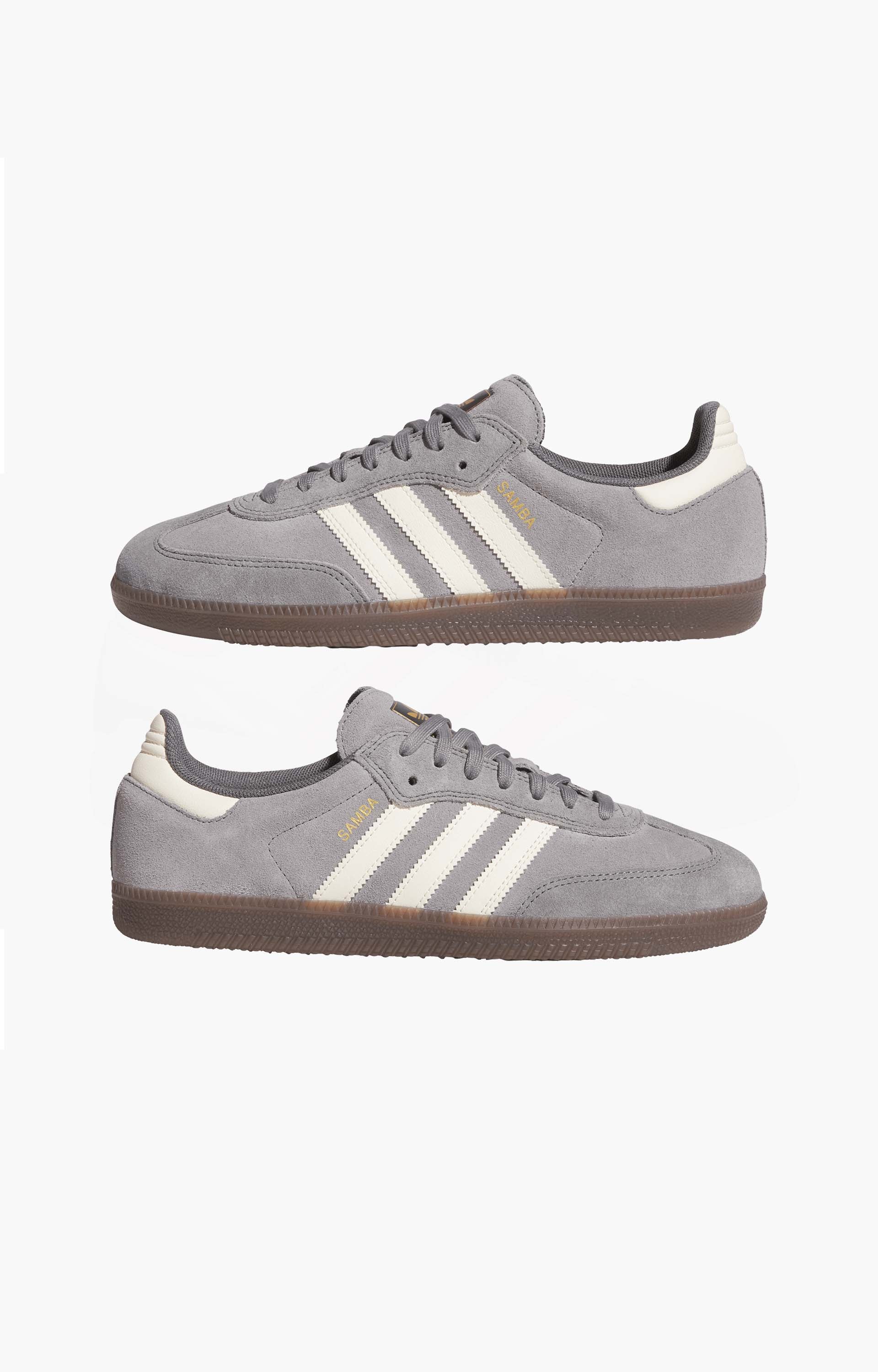 Adidas Samba ADV HQ7541 Shoes, Grey Four/Cream White/Grey Three