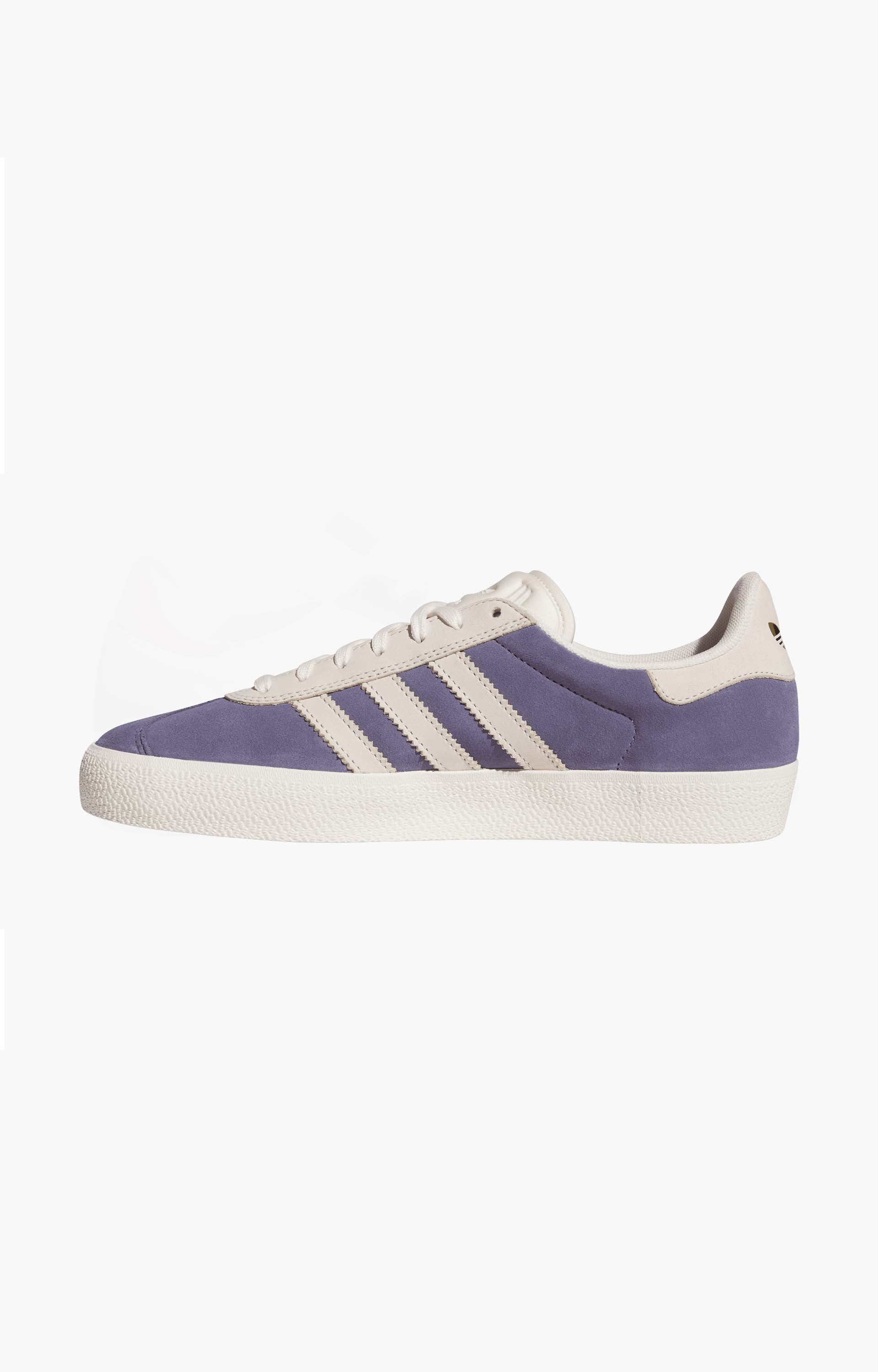 Adidas Gazelle ADV HQ7546 Shoes, Super Purple/Chalk White/Gold Metallic