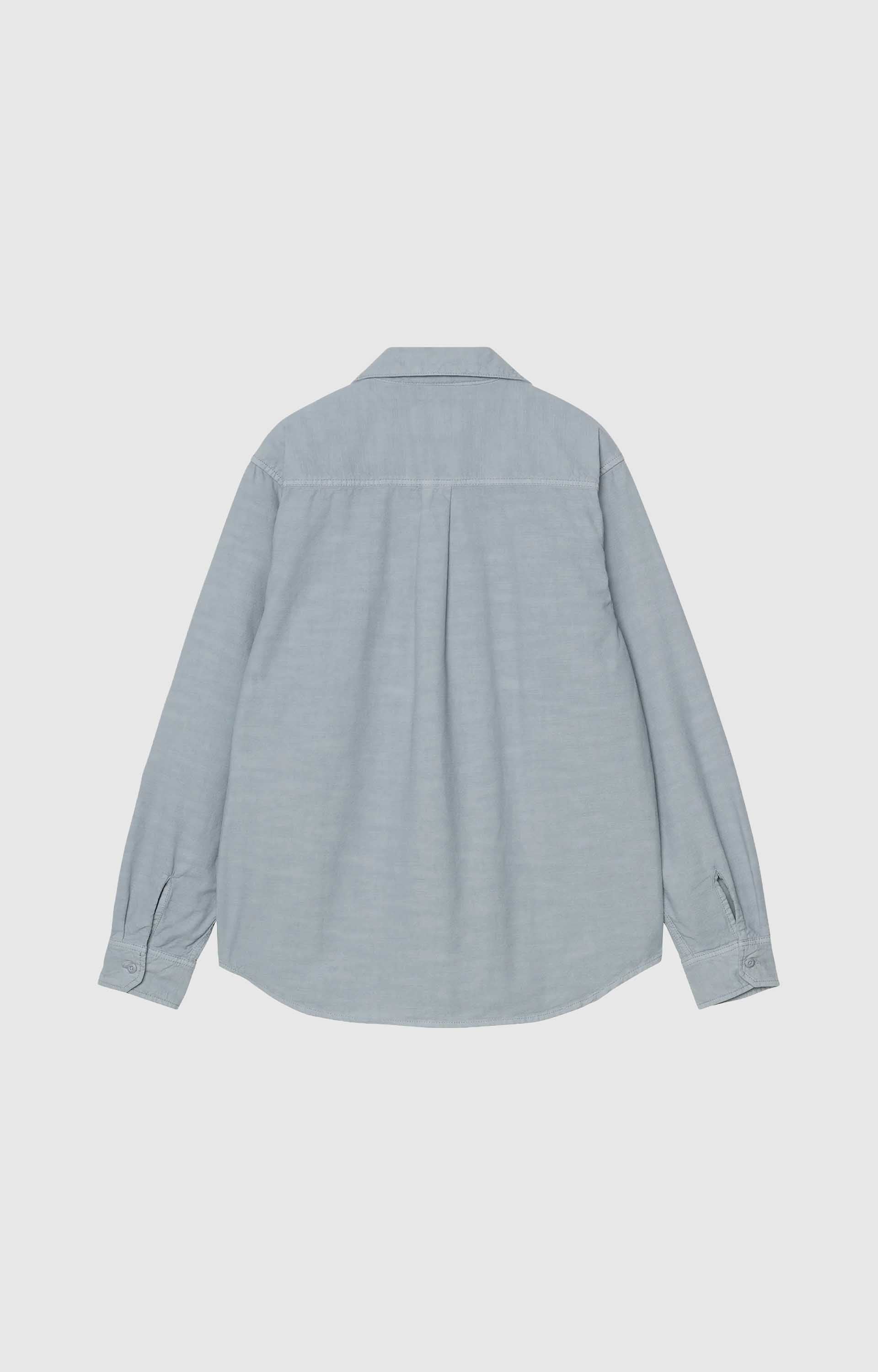 Carhartt WIP L/S Kelsey Shirt, Mirror Garment Dyed