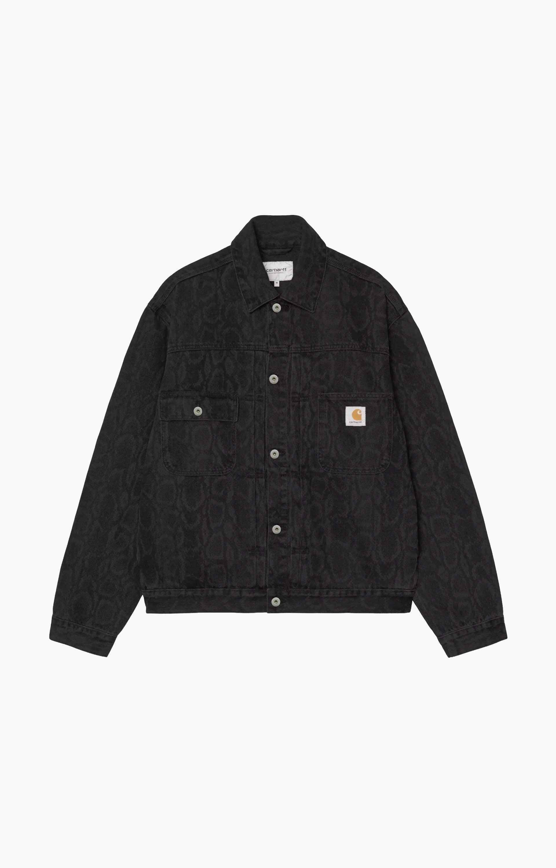 Carhartt WIP Belmar Jacket, Camo Black Stone Wash