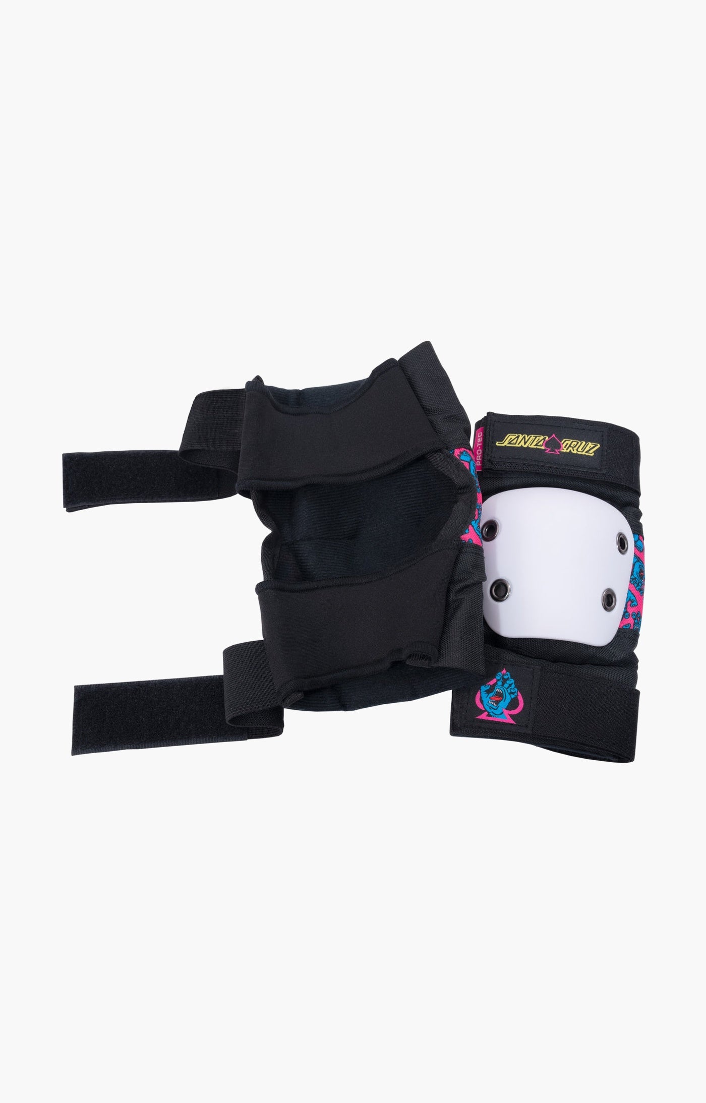 Pro-Tec Street Junior Protective 3 Pack Wrist Guards and Pads - Santa Cruz special edition
