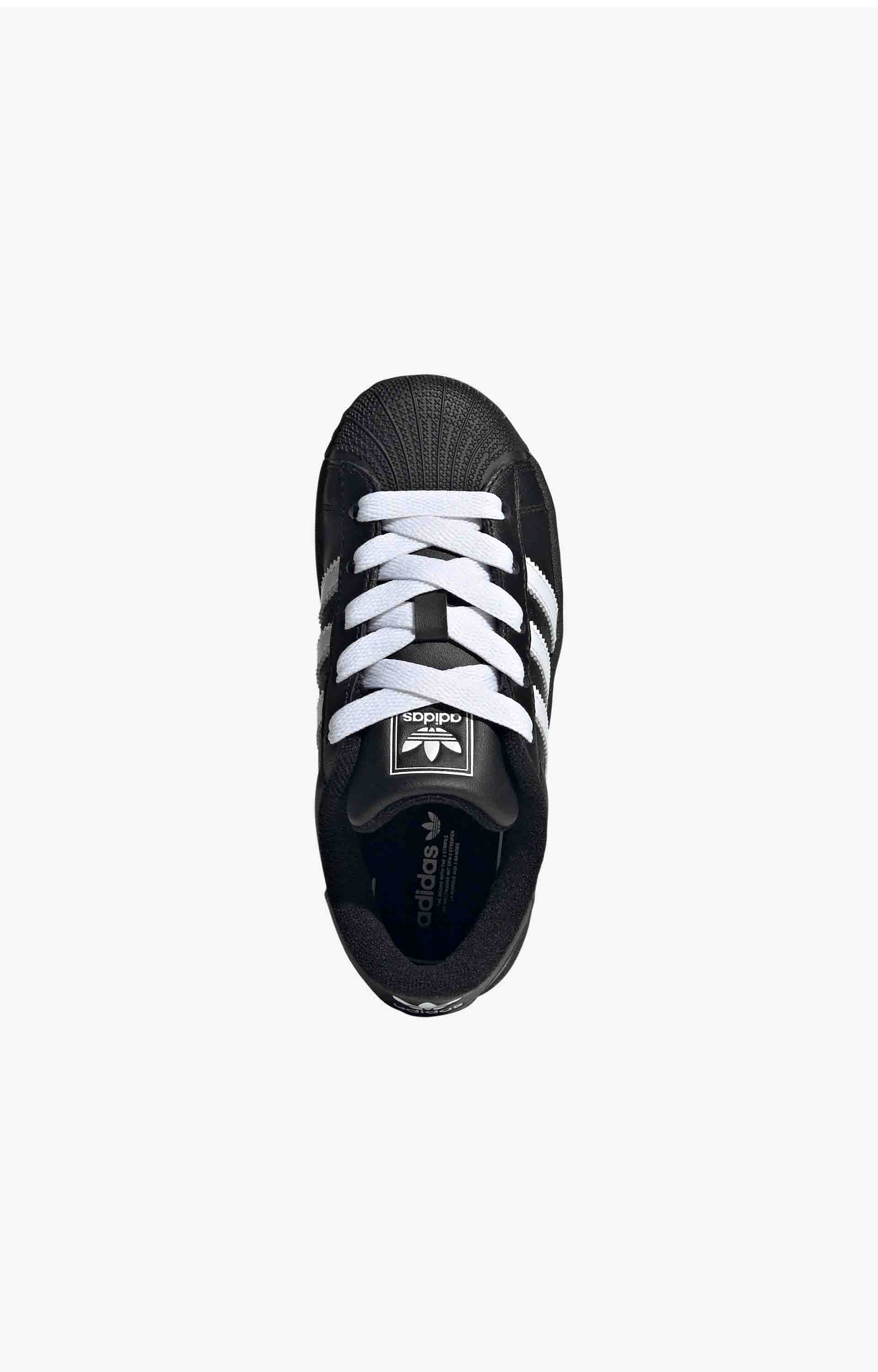 Adidas Superstar II Youth Shoes, Black/White/Black