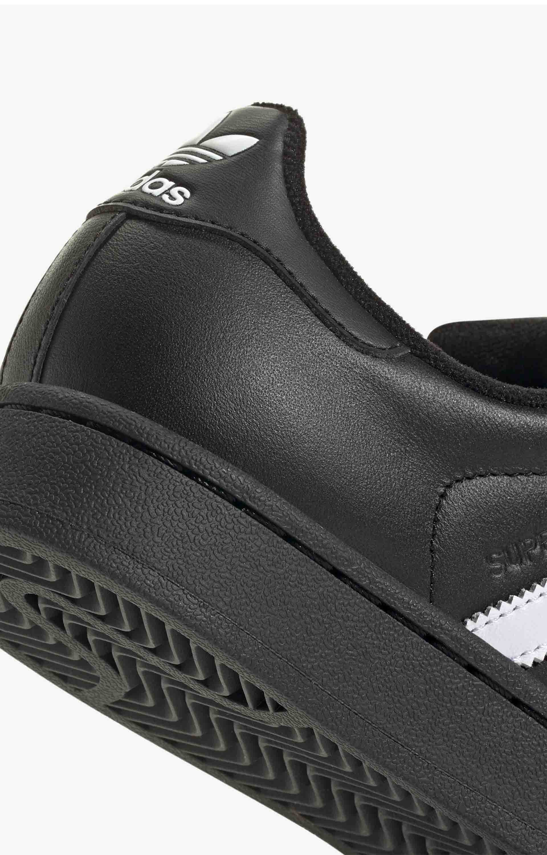 Adidas Superstar II Youth Shoes, Black/White/Black