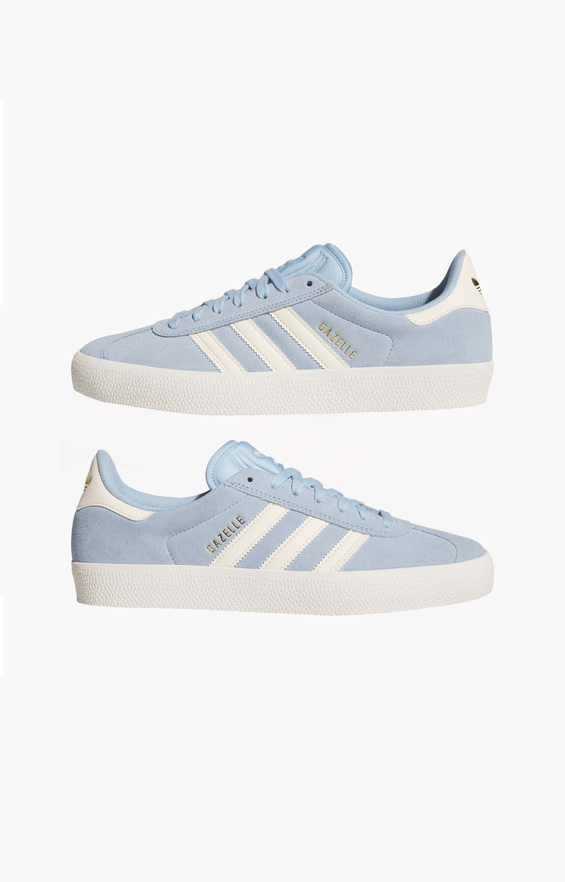 Adidas Gazelle ADV KI3207 Shoes, Clear Sky/Cream White/Cloud White