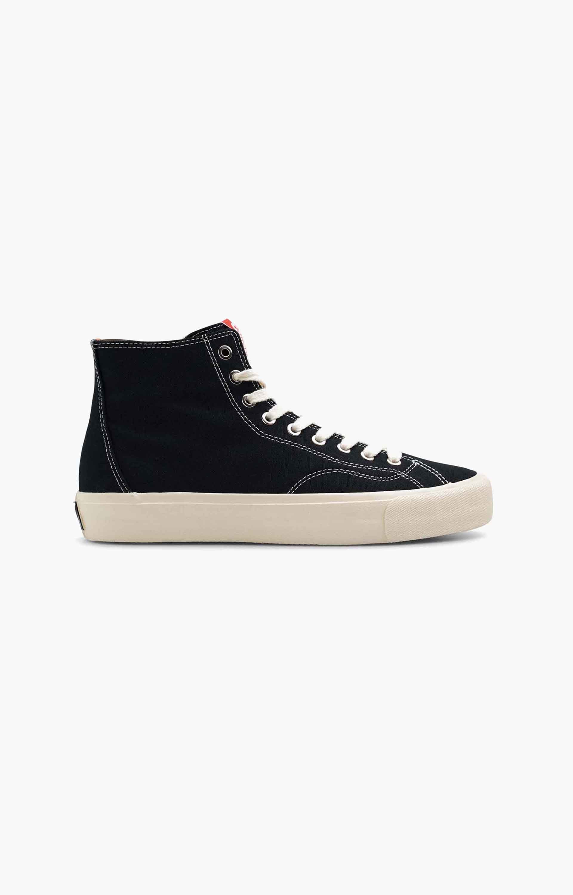 Last Resort AB VM003 Hi Canvas Mens Shoes, Black/Black/White