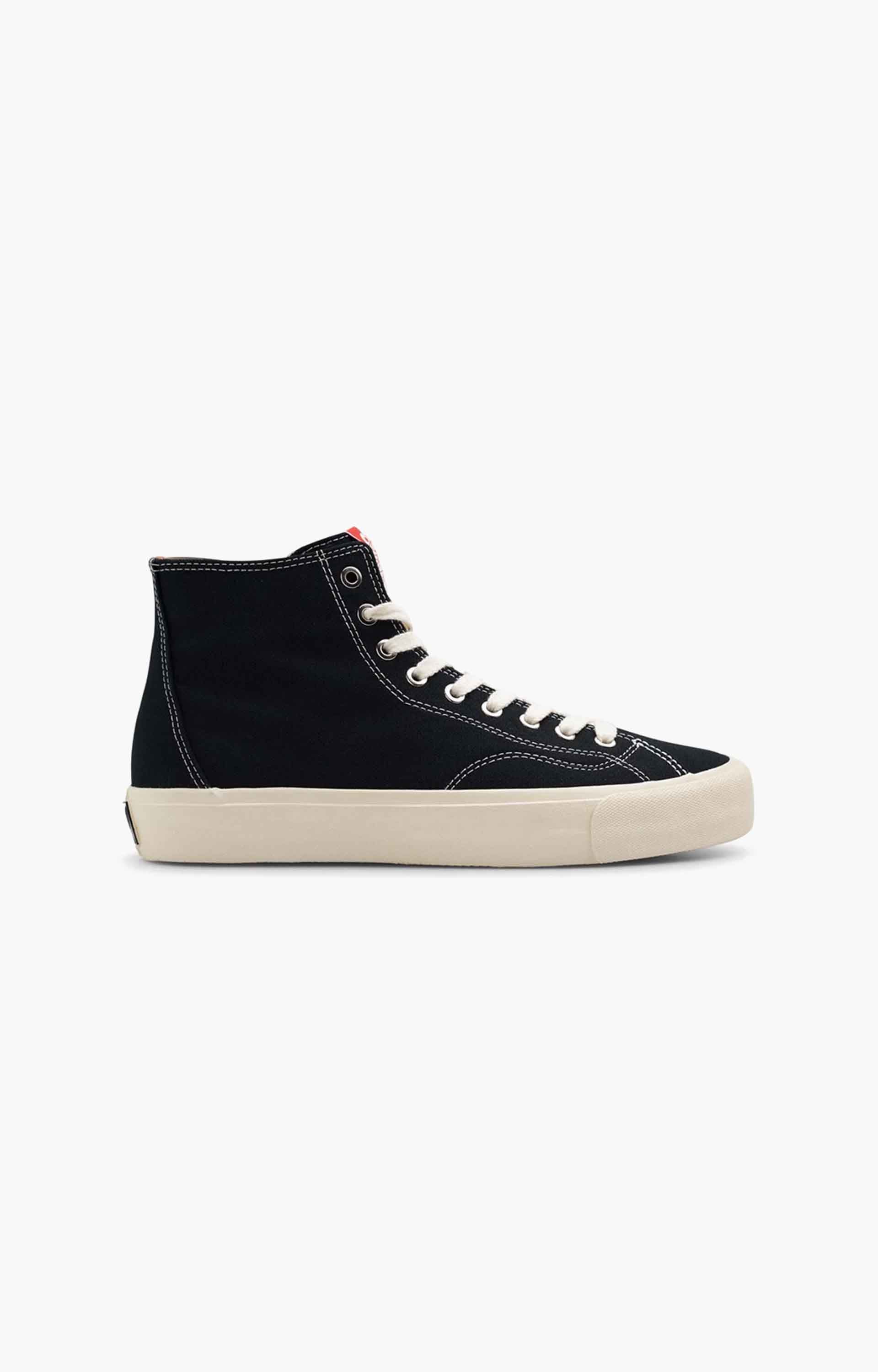 Last Resort AB VM003 Hi Canvas Mens Shoes, Black/Black/White