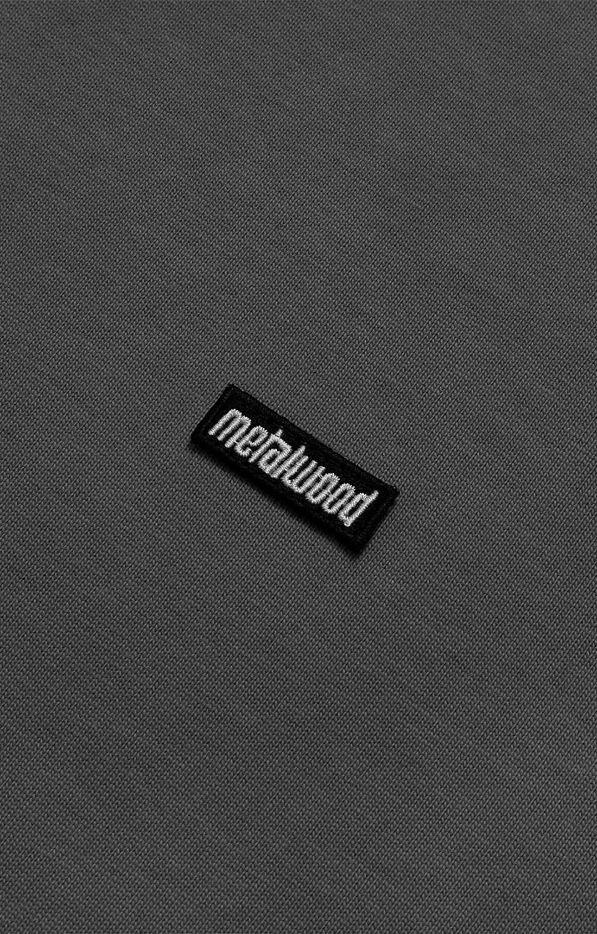 Metalwood Heavyweight Mini Metal Logo T-Shirt, Tar