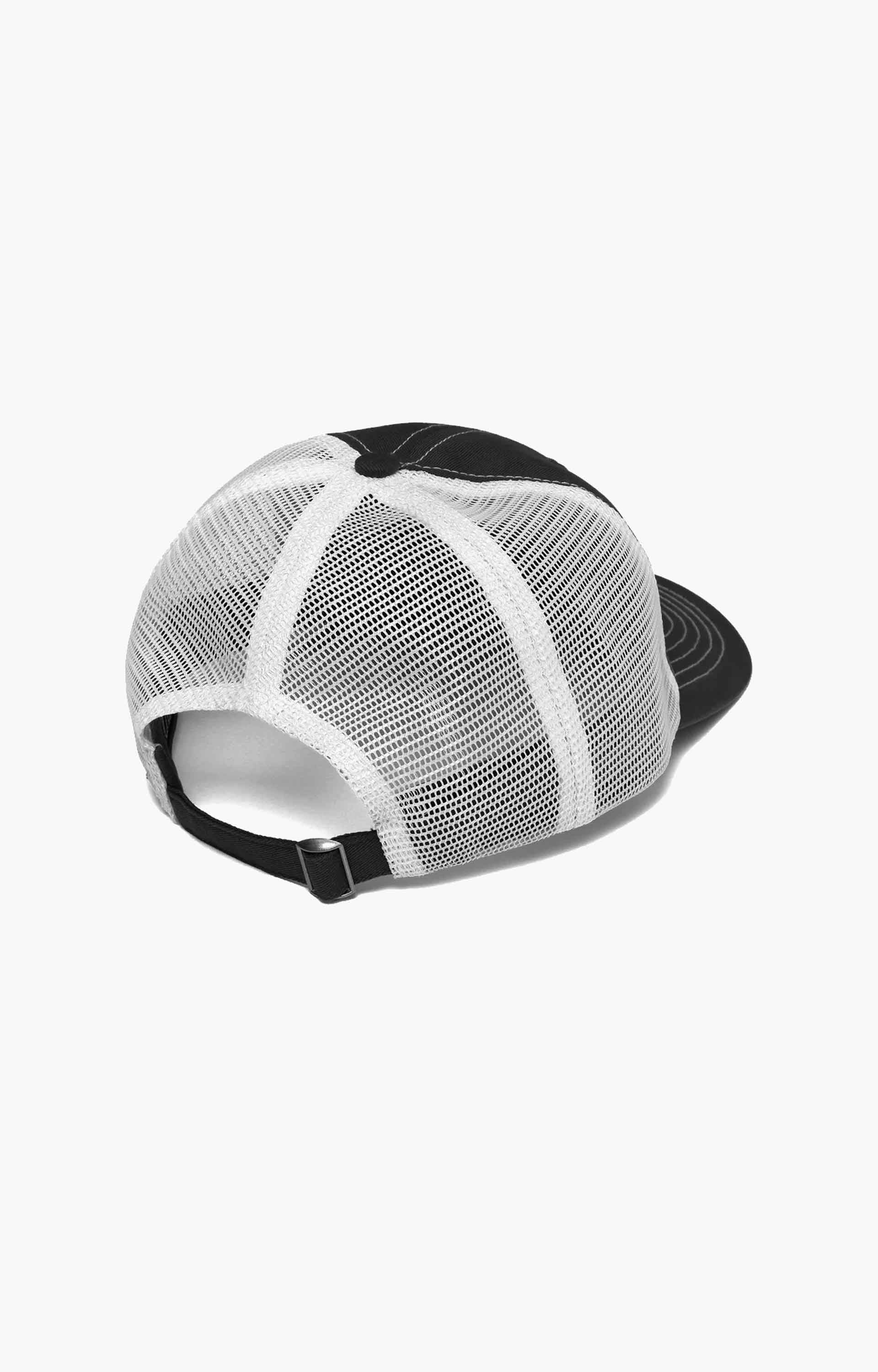 Metalwood Cutie 6 Panel Trucker Hat, Black